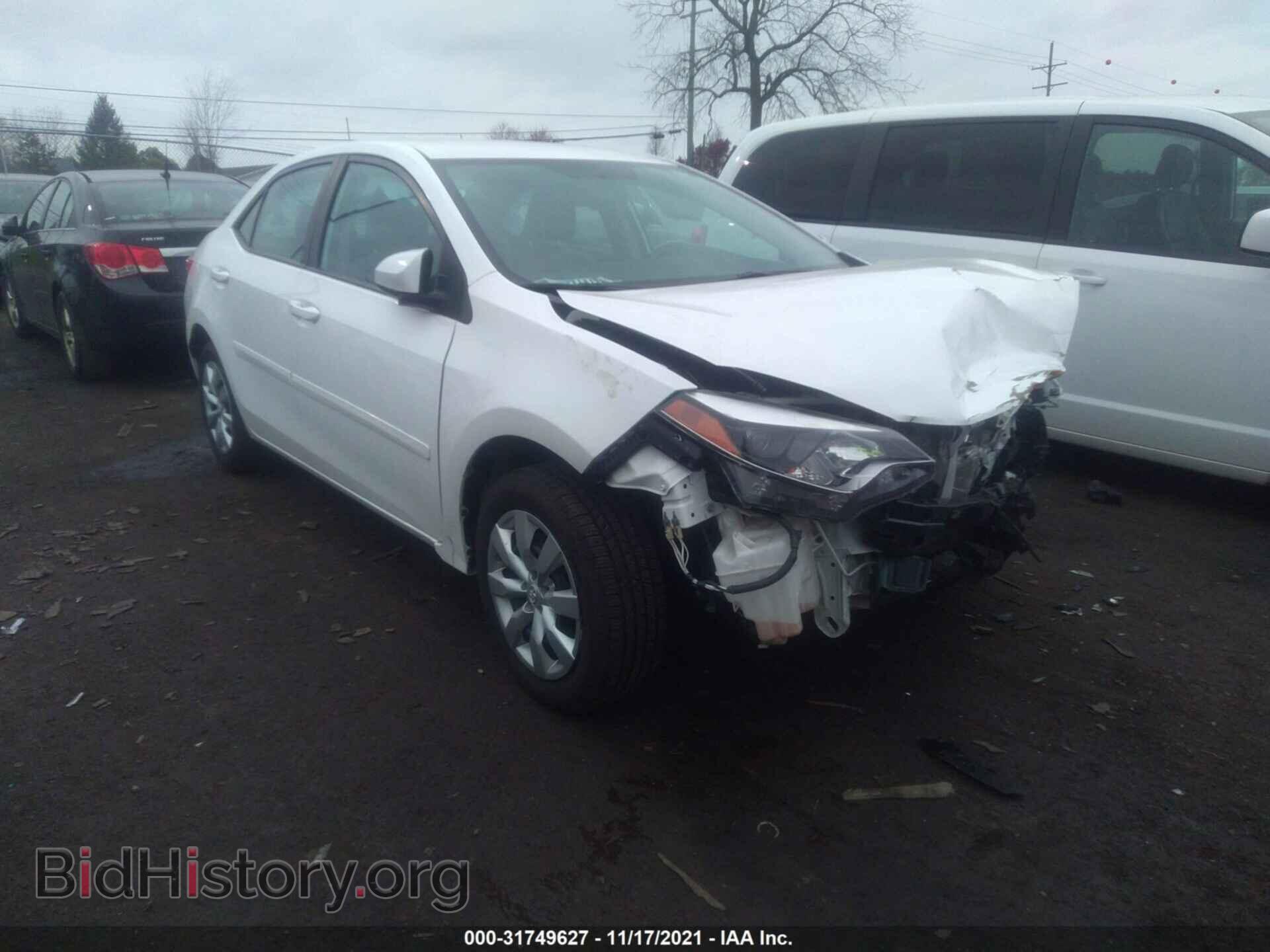Photo 5YFBURHE4GP541358 - TOYOTA COROLLA 2016