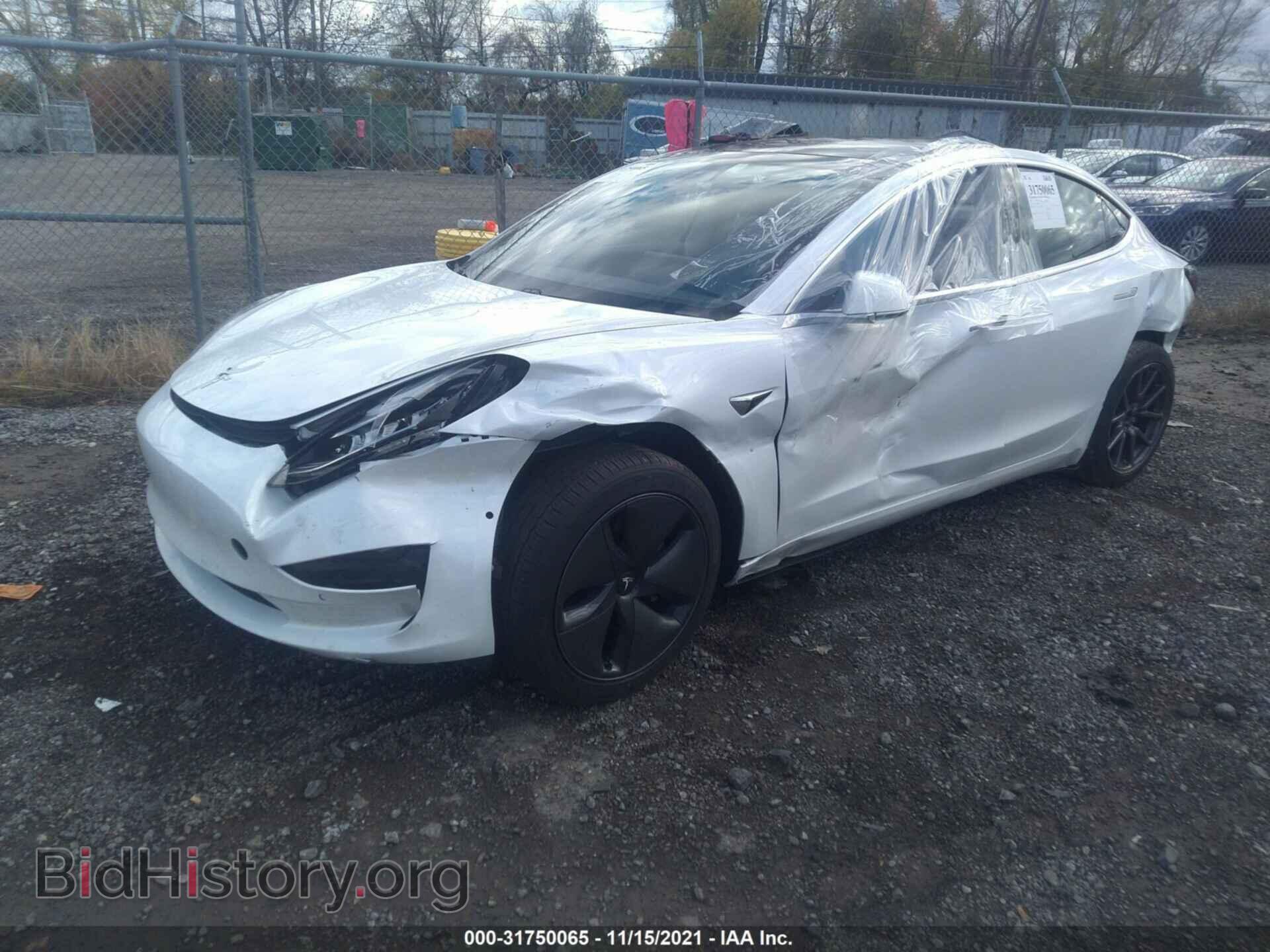 2020 TESLA MODEL 3 - VIN: 5YJ3E1EA0LF808599 - Фото 2