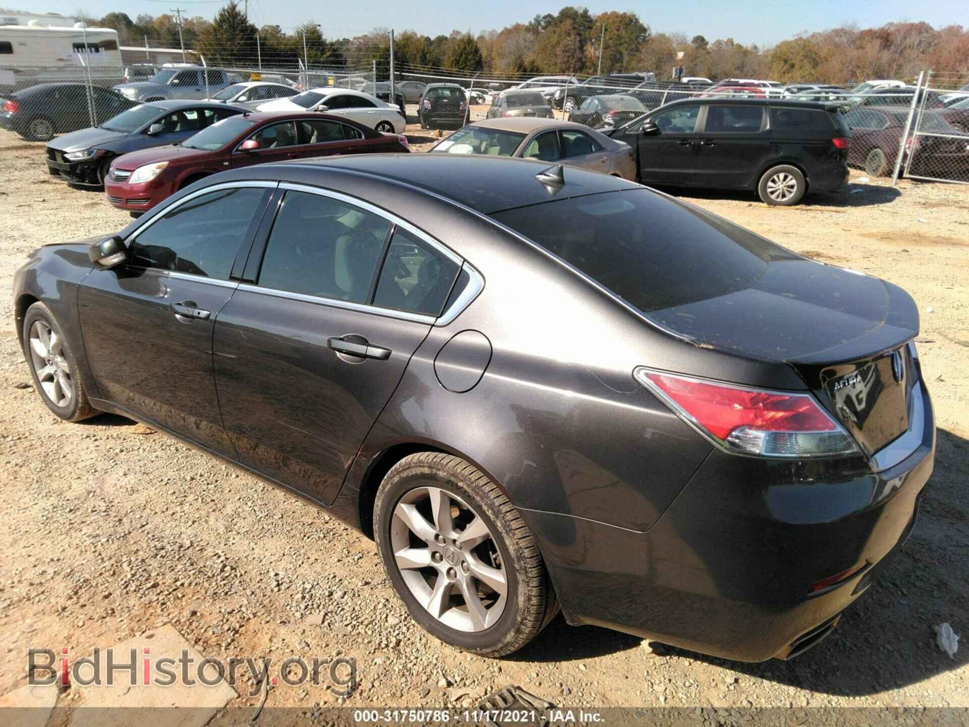 2012 ACURA TL - VIN: 19UUA8F56CA025145 - Фото 3