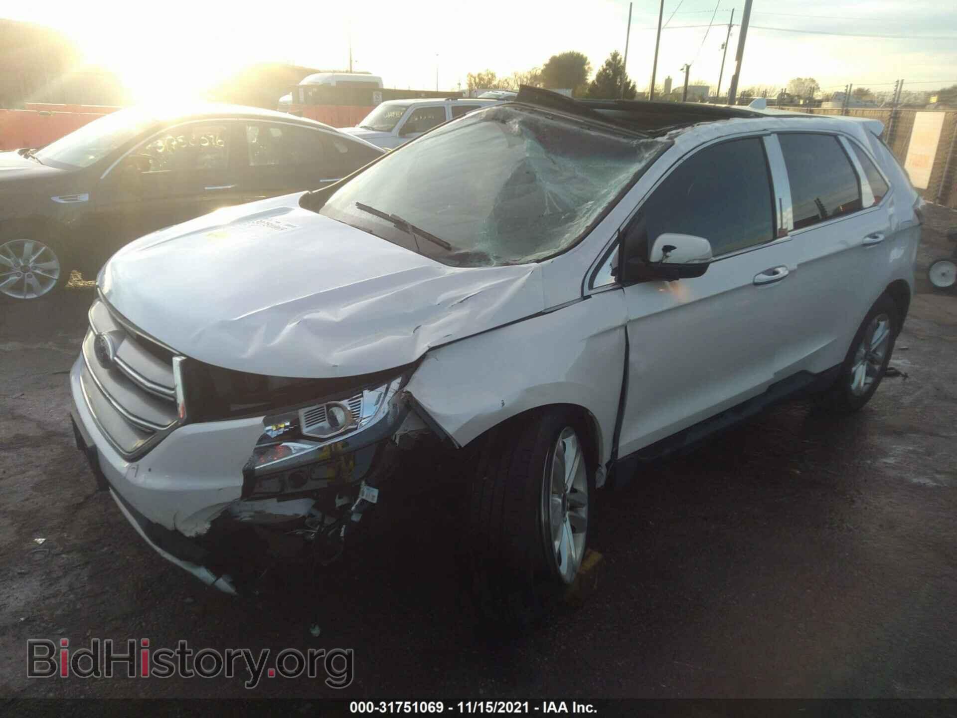 2015 FORD EDGE - VIN: 2FMTK3J97FBB77914 - Photo 2