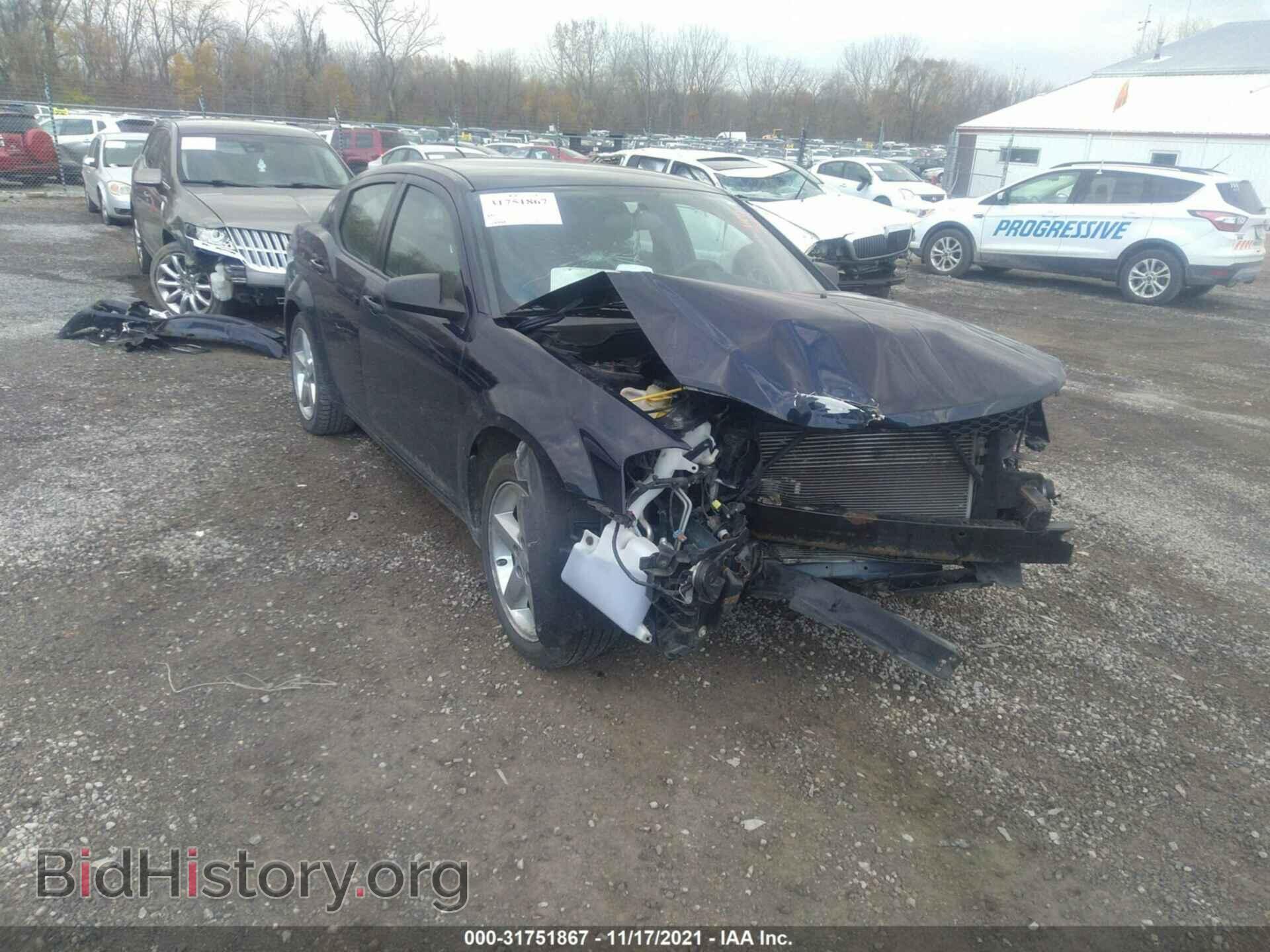 Фотография 1C3CDZAB5DN610737 - DODGE AVENGER 2013