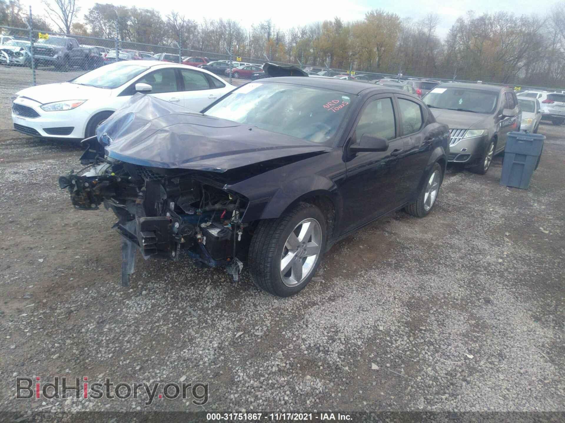 2013 DODGE AVENGER - VIN: 1C3CDZAB5DN610737 - Фото 2