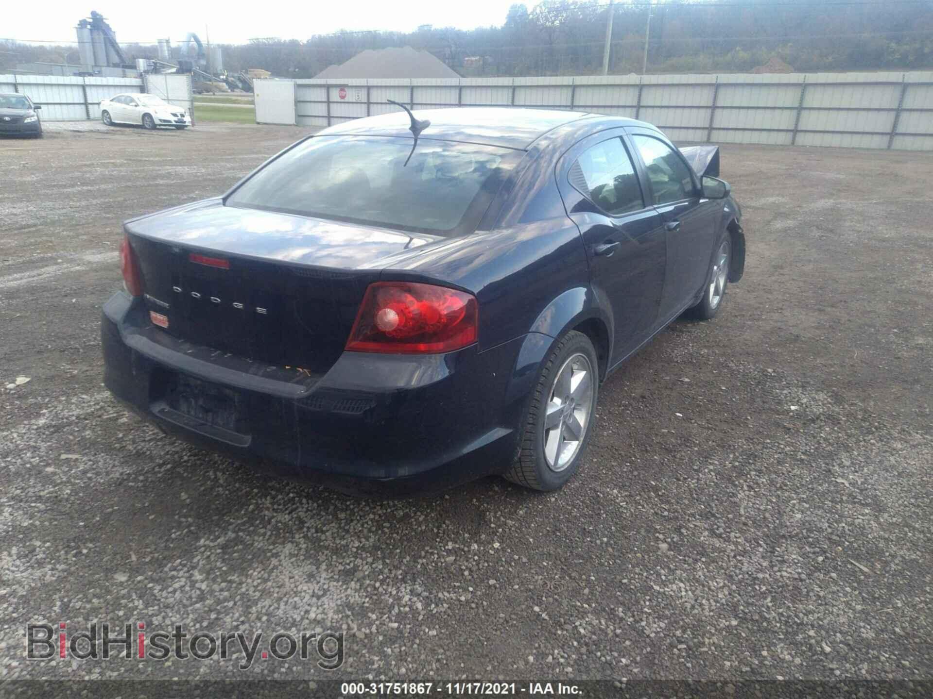 2013 DODGE AVENGER - VIN: 1C3CDZAB5DN610737 - Фото 4