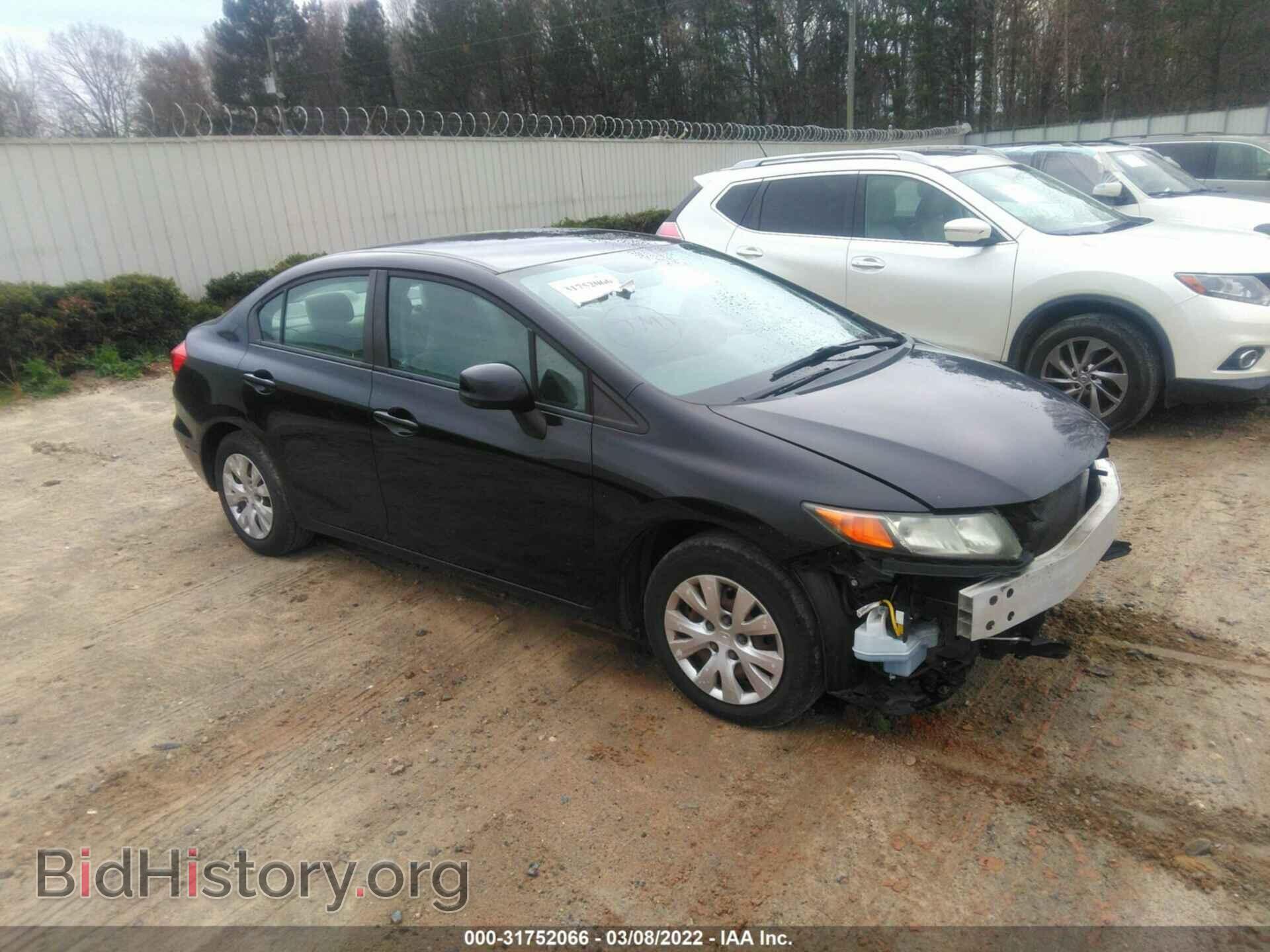 Photo 19XFB2F52CE090007 - HONDA CIVIC SDN 2012