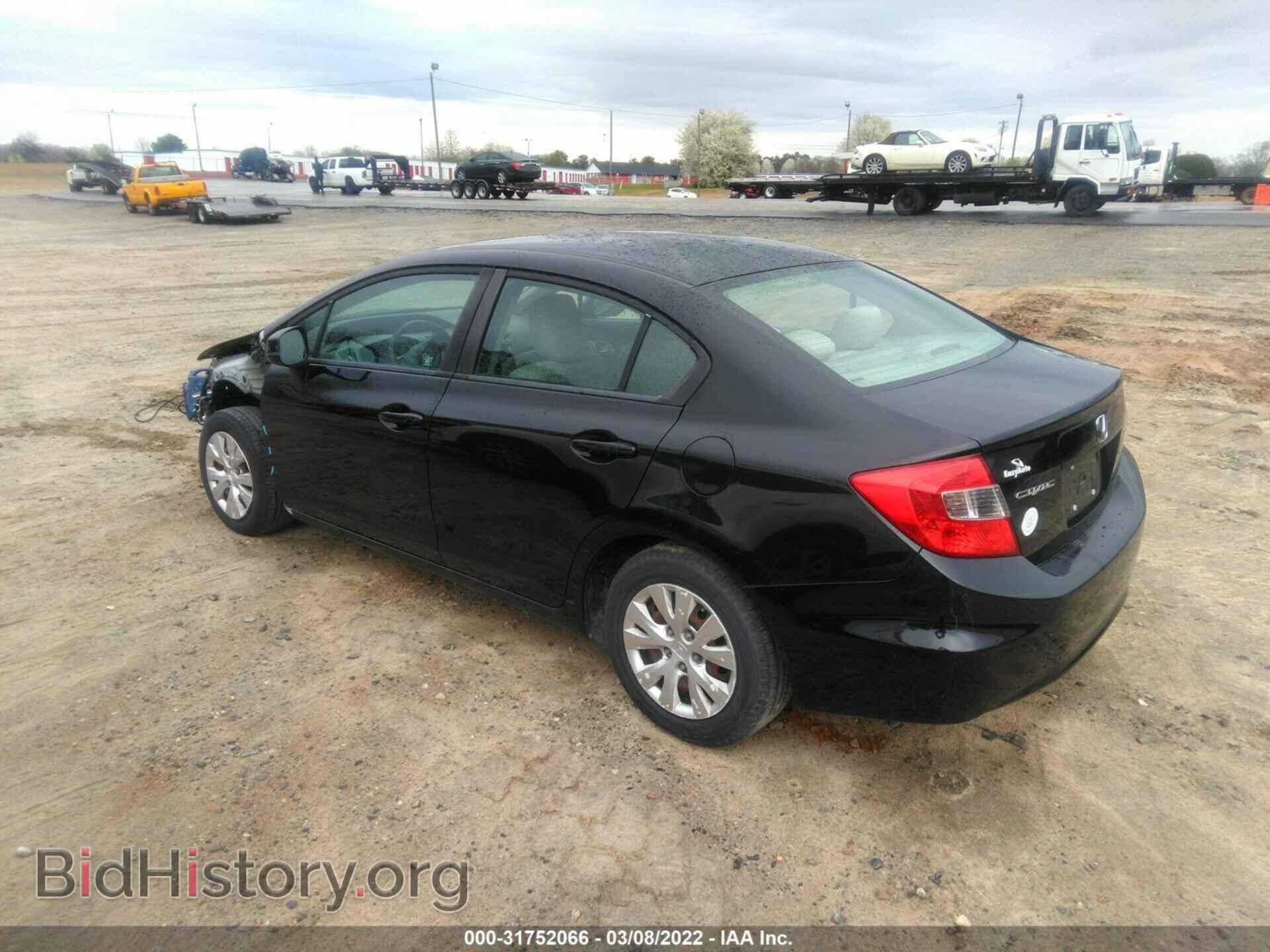 2012 HONDA CIVIC SDN - VIN: 19XFB2F52CE090007 - Фото 3