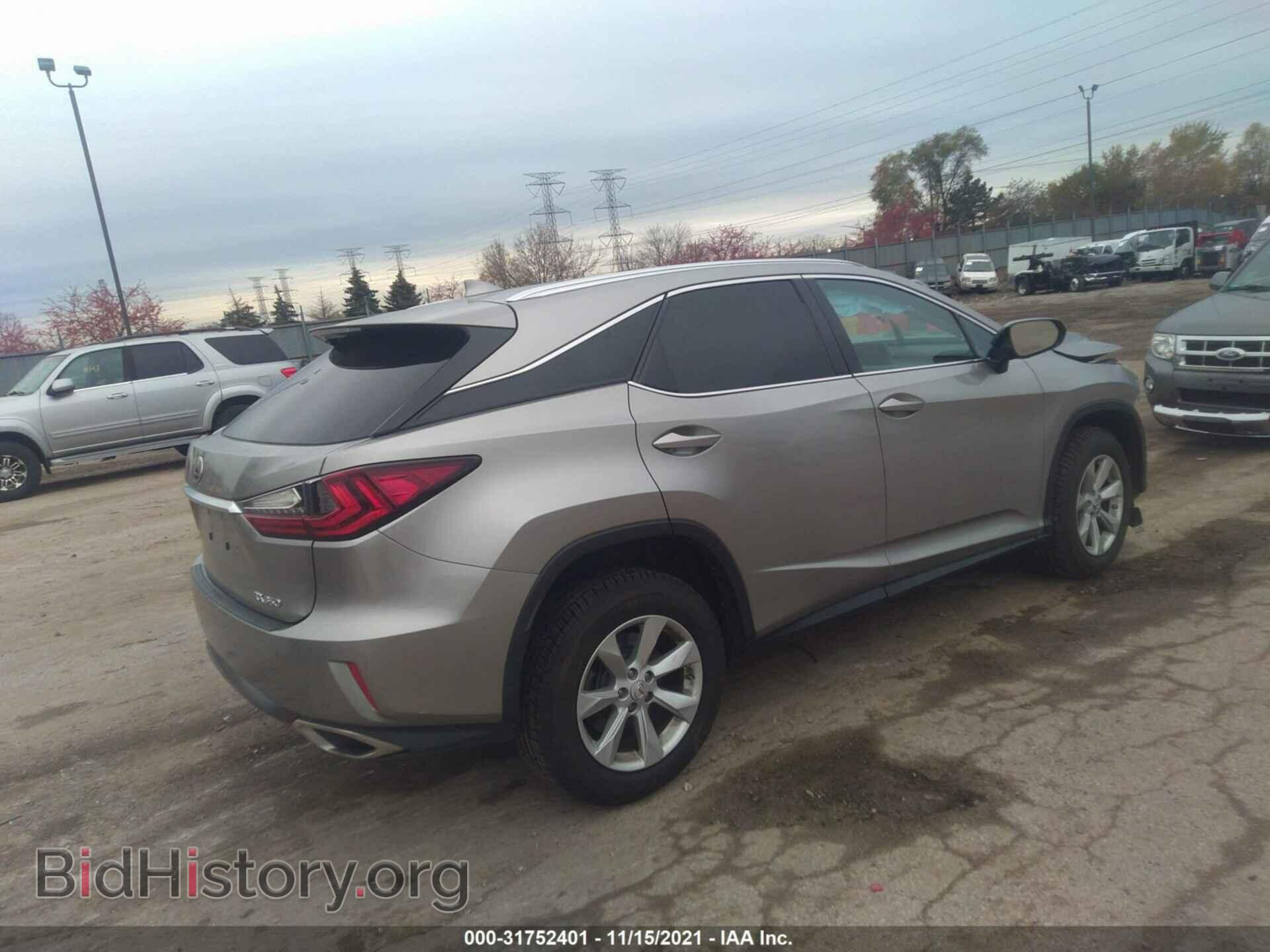 2017 LEXUS RX - VIN: 2T2ZZMCA1HC045597 - Photo 4