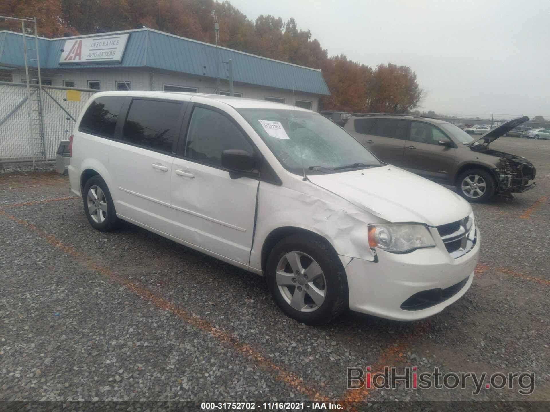 Photo 2C4RDGBG5DR650453 - DODGE GRAND CARAVAN 2013