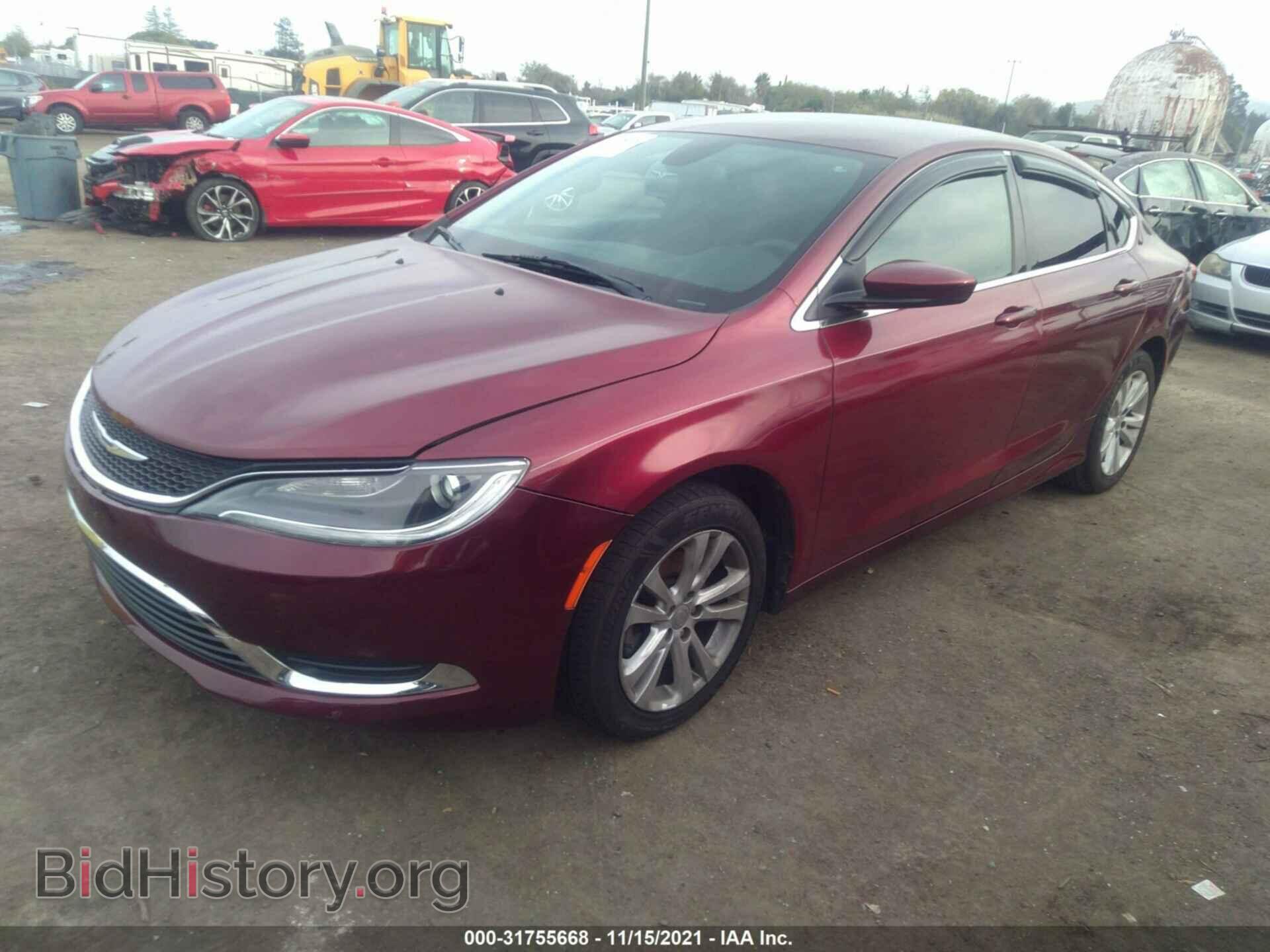 2016 CHRYSLER 200 - VIN: 1C3CCCAB1GN114841 - Фото 2
