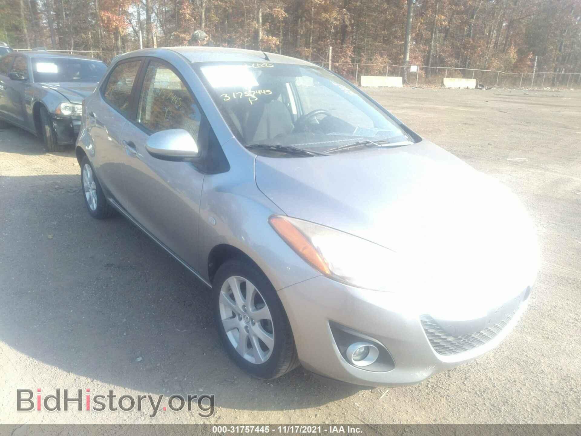 Photo JM1DE1LY2C0139285 - MAZDA MAZDA2 2012
