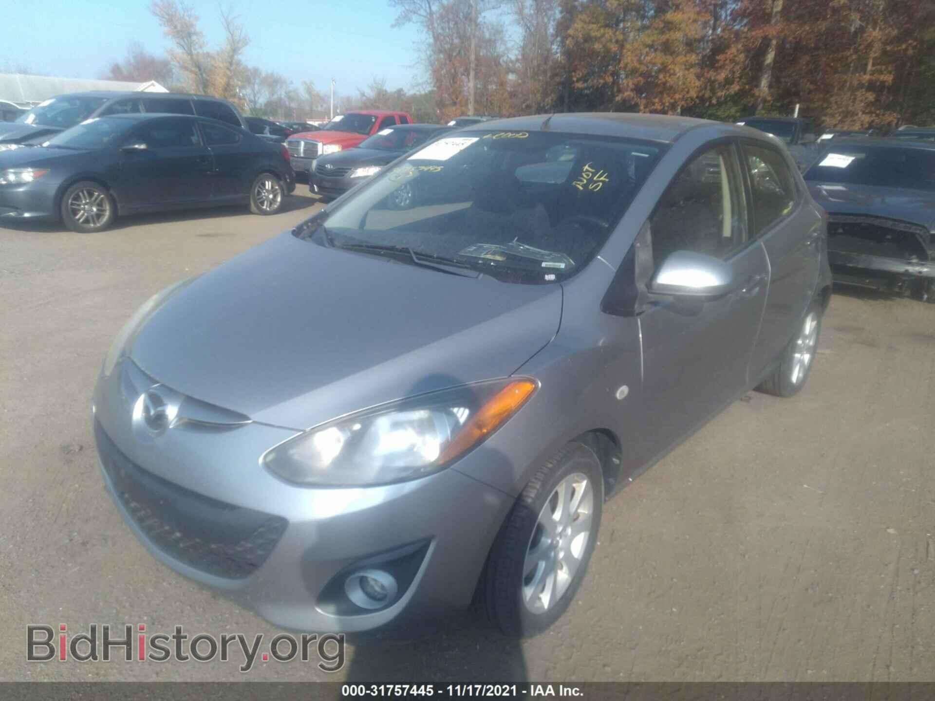 2012 MAZDA MAZDA2 - VIN: JM1DE1LY2C0139285 - Фото 2
