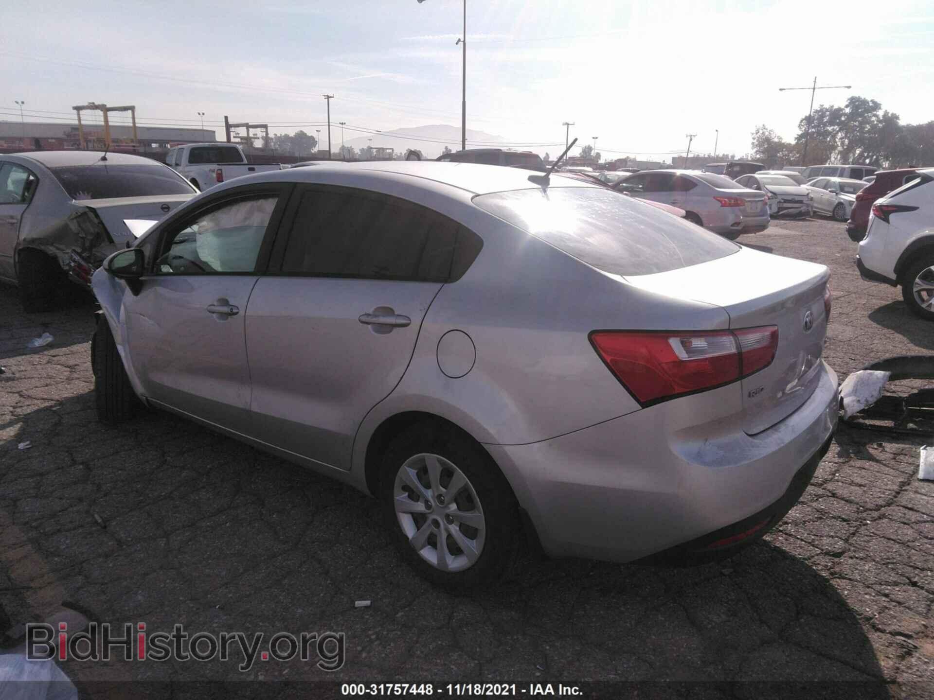 2014 KIA RIO - VIN: KNADN4A38E6417032 - Фото 3