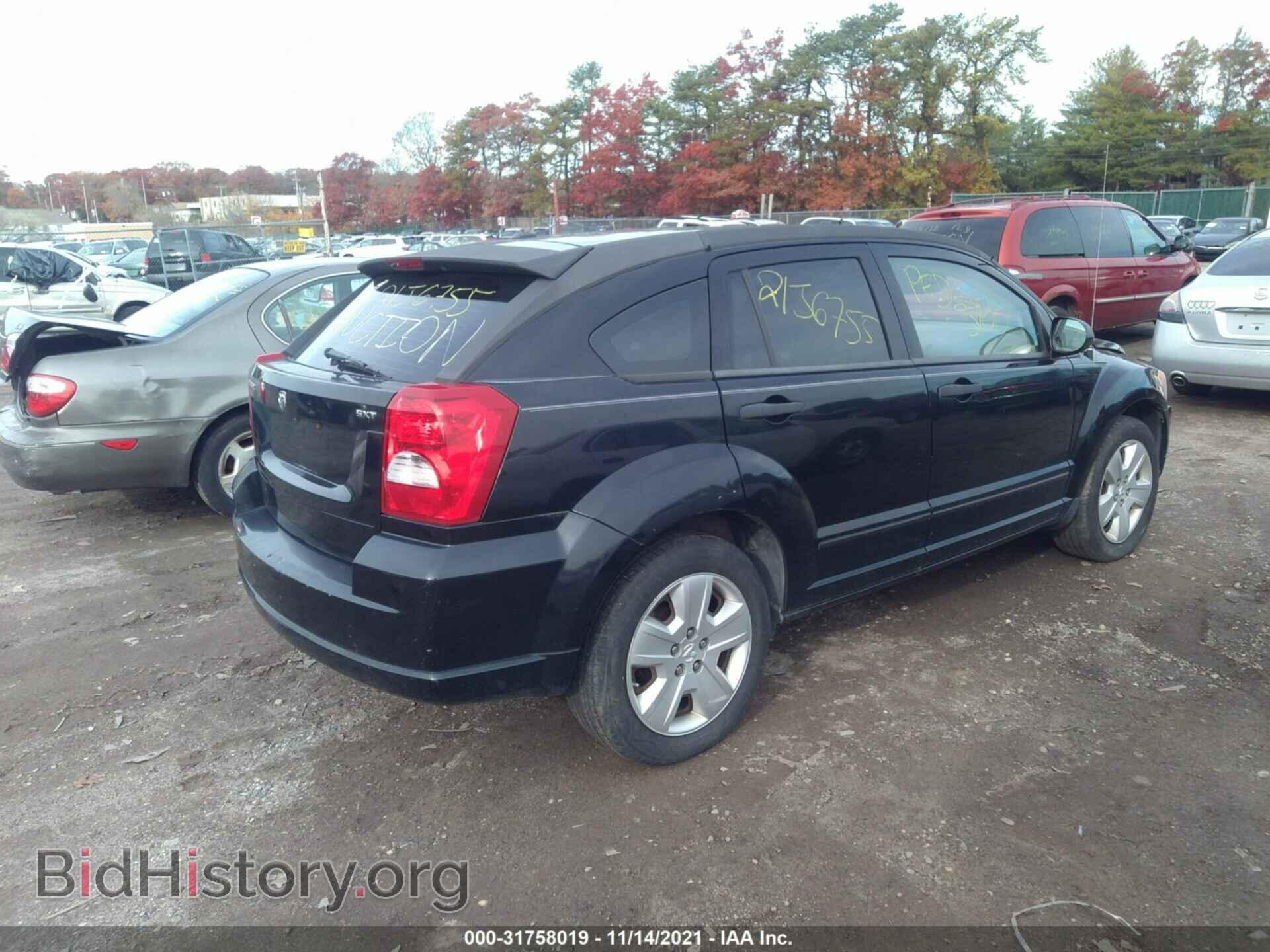 2007 DODGE CALIBER - VIN: 1B3HB48B77D337909 - Фото 4