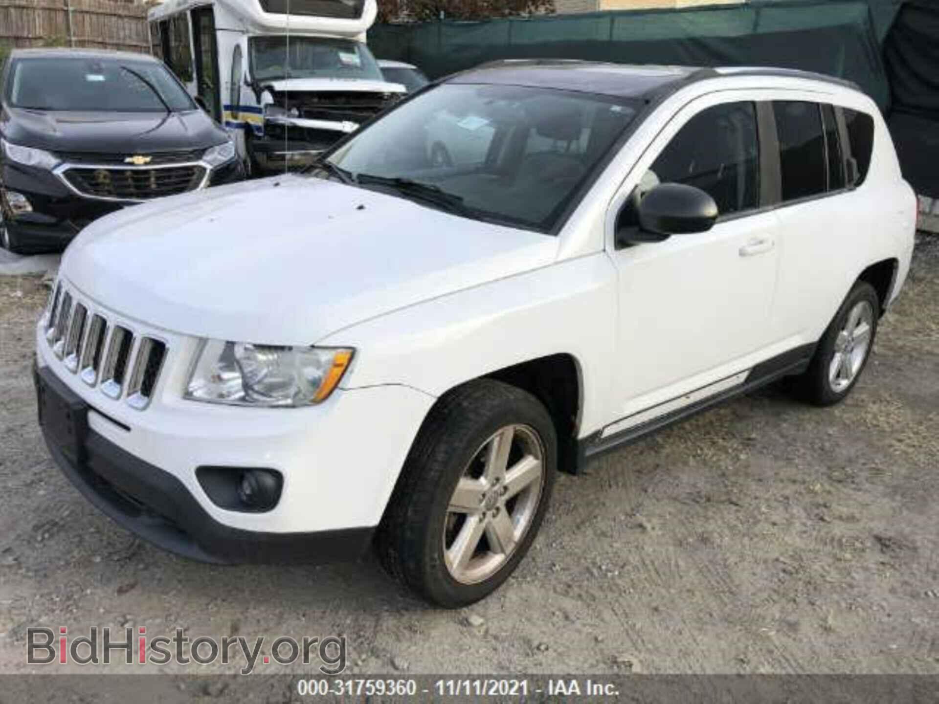 2012 JEEP COMPASS - VIN: 1C4NJDCB4CD511103 - Фото 2