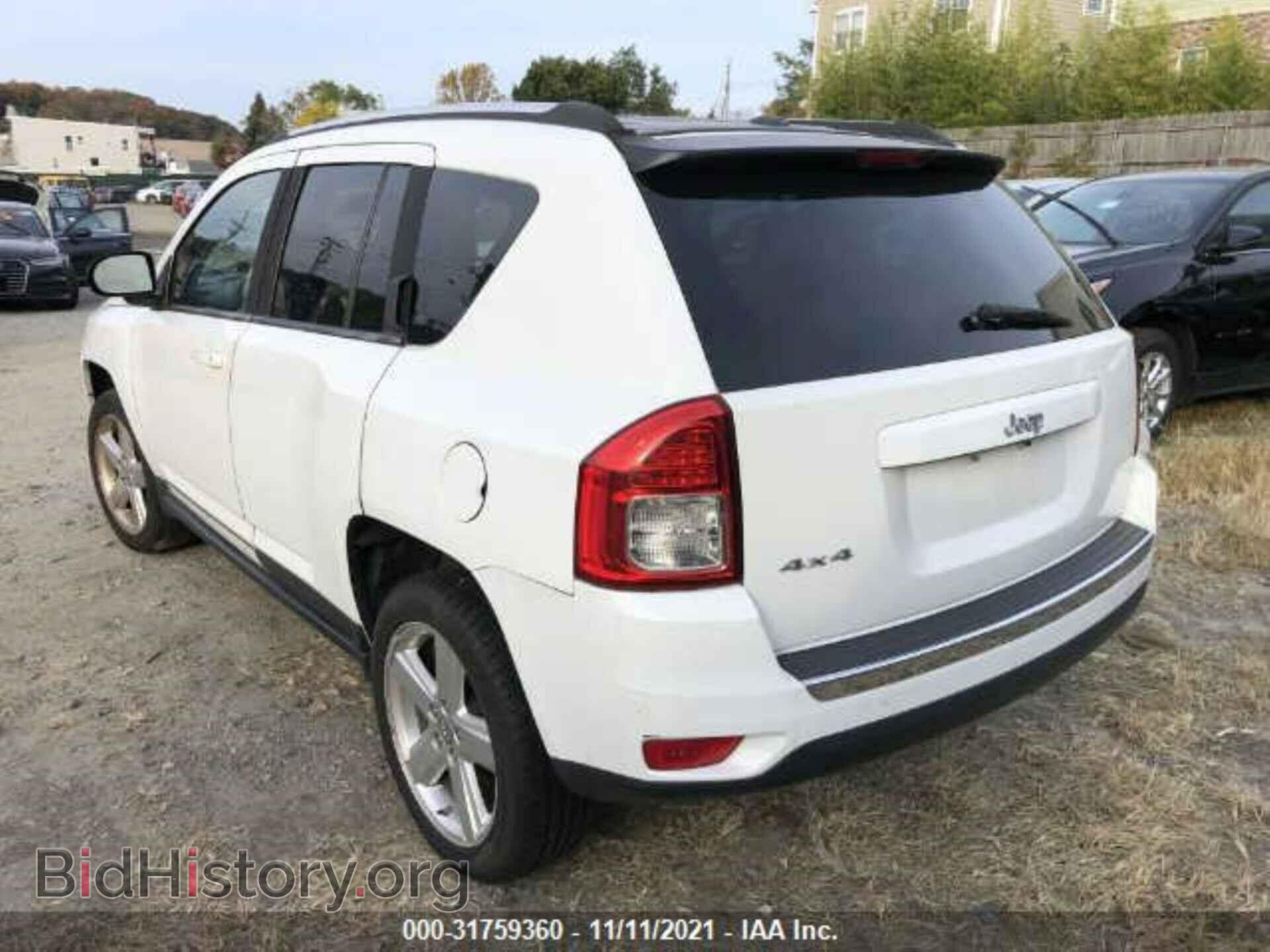2012 JEEP COMPASS - VIN: 1C4NJDCB4CD511103 - Фото 3