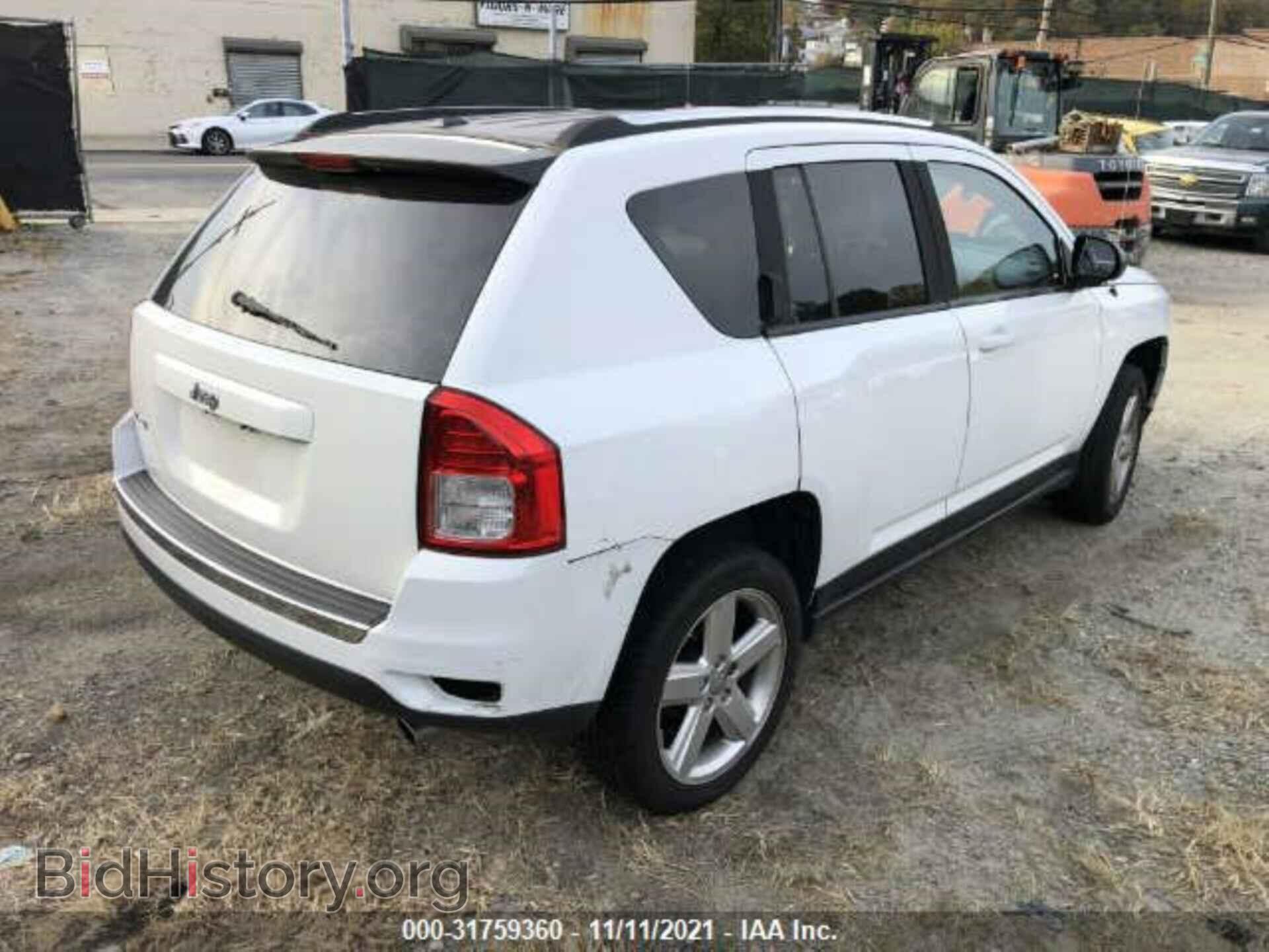2012 JEEP COMPASS - VIN: 1C4NJDCB4CD511103 - Фото 4