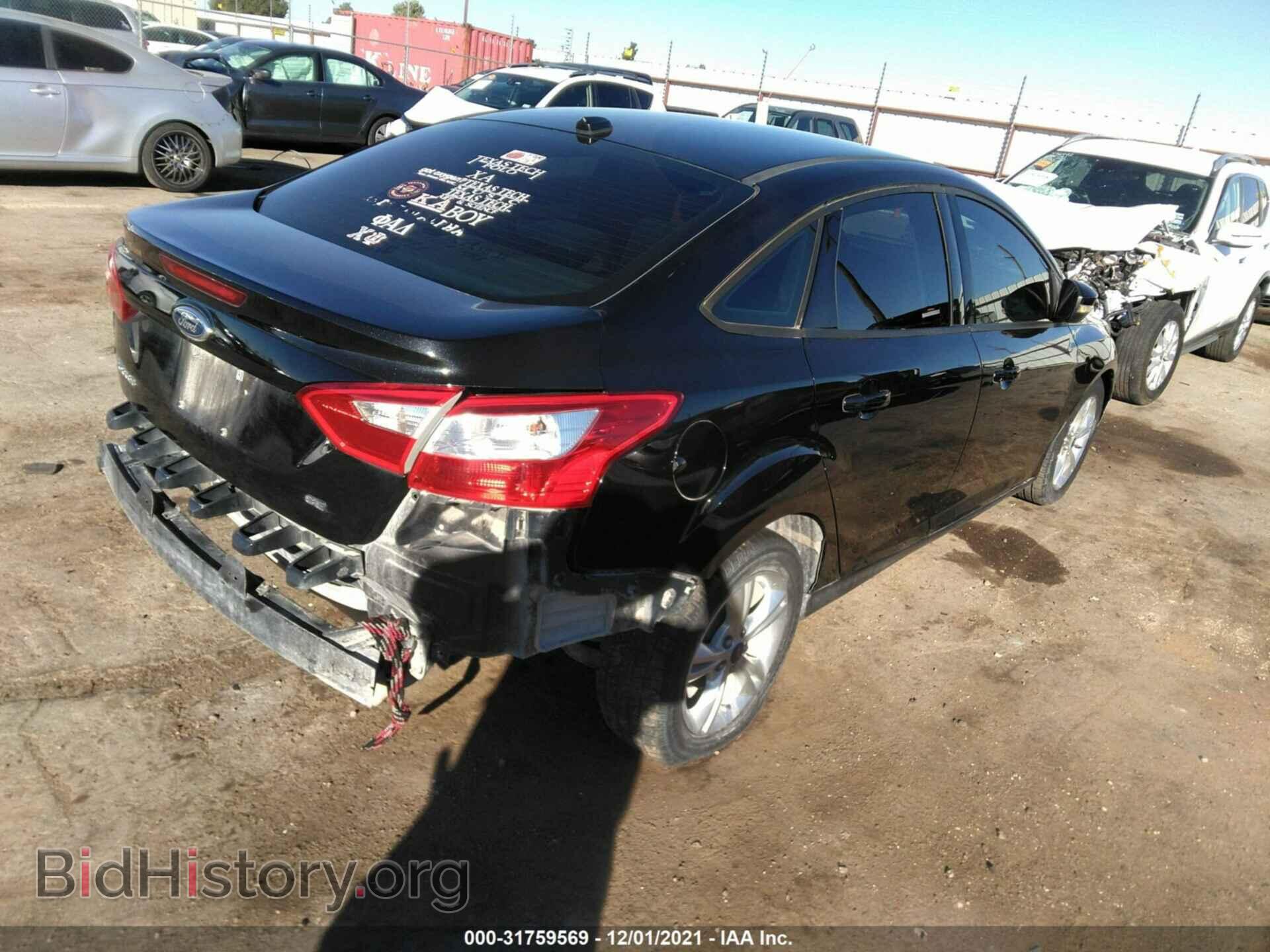 2013 FORD FOCUS - VIN: 1FADP3F21DL335544 - Фото 4