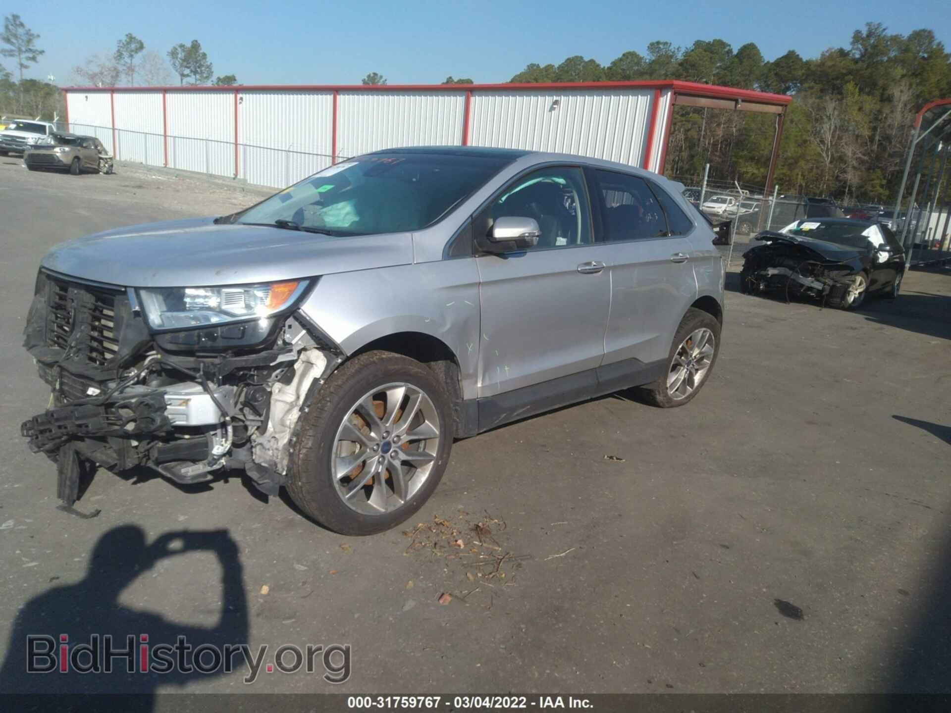 2016 FORD EDGE - VIN: 2FMPK4K90GBC29925 - Photo 2