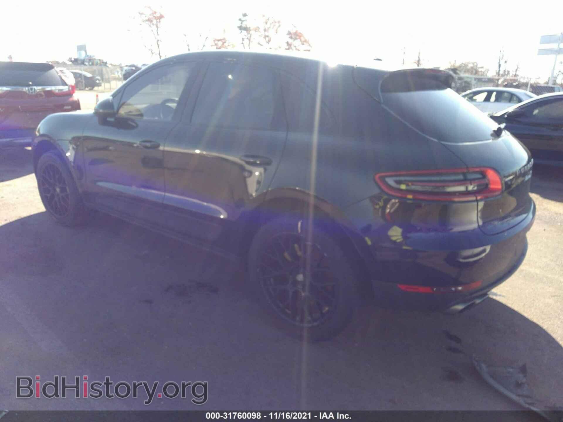 2016 PORSCHE MACAN - VIN: WP1AB2A58GLB52474 - Photo 3
