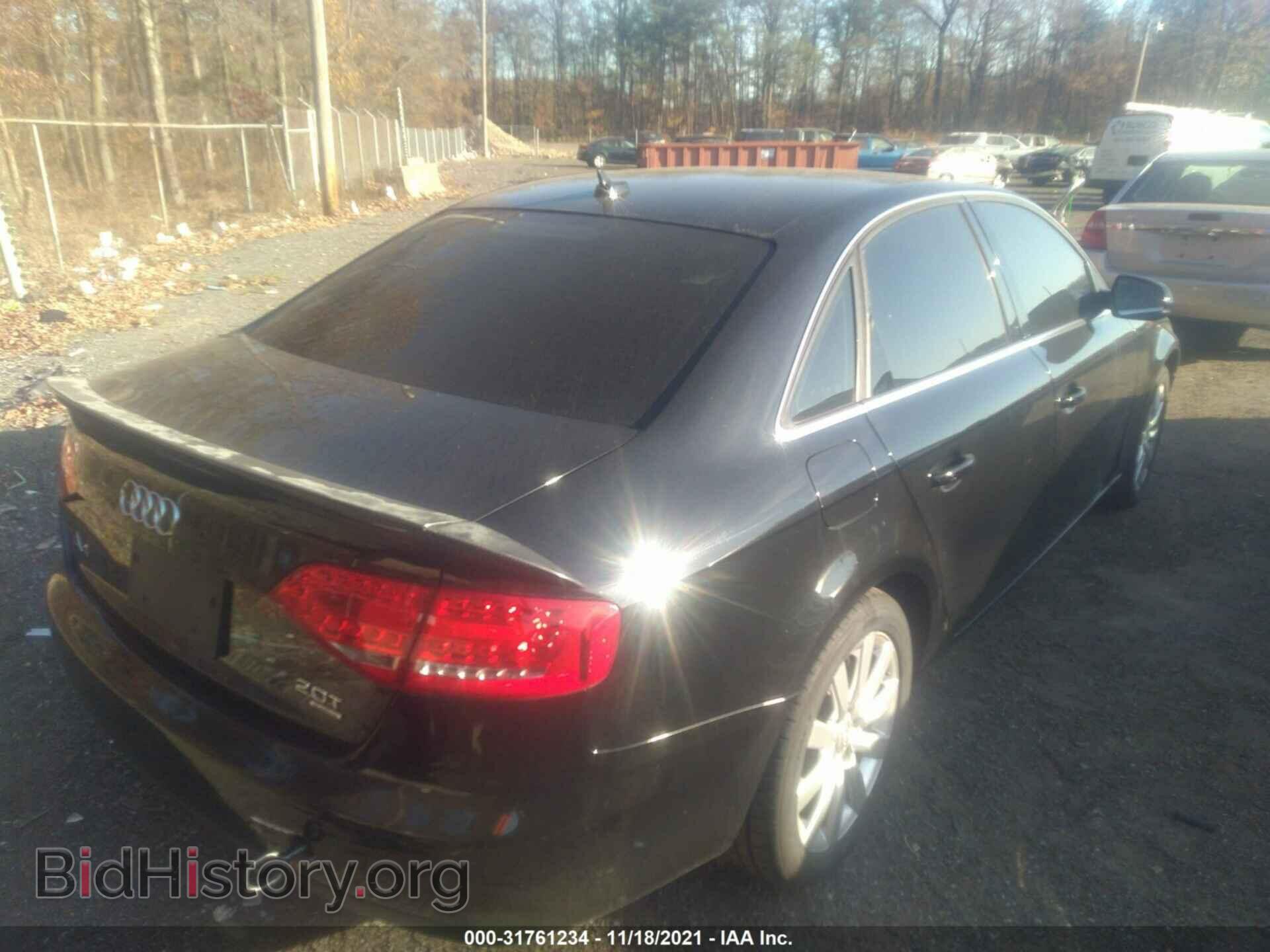 2012 AUDI A4 - VIN: WAUDFAFL2CN014591 - Photo 4