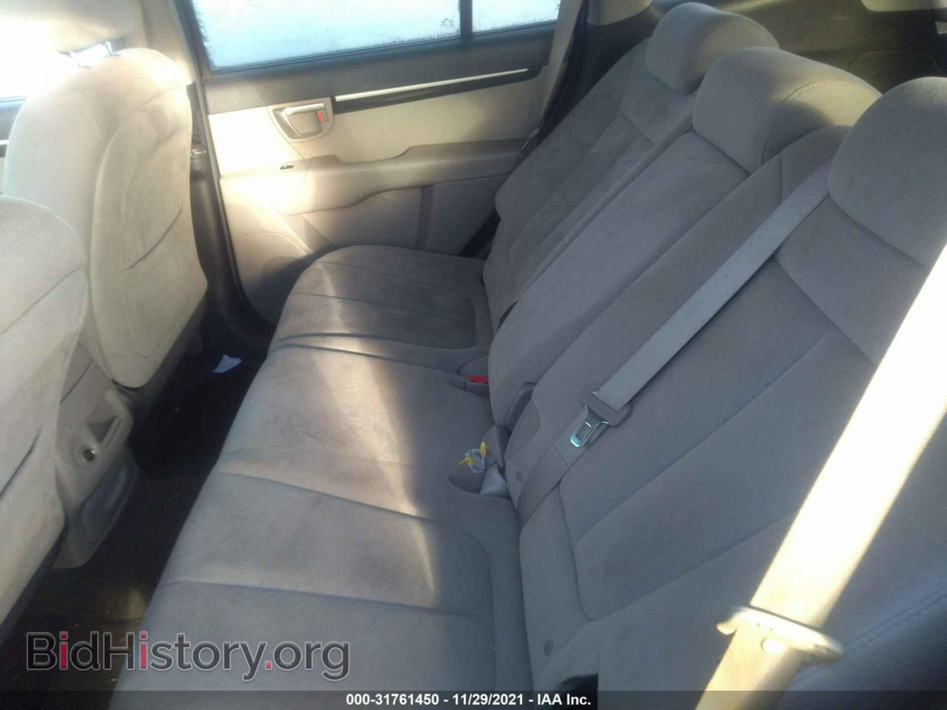 2009 HYUNDAI SANTA FE - VIN: 5NMSG73D19H255877 - Фото 8
