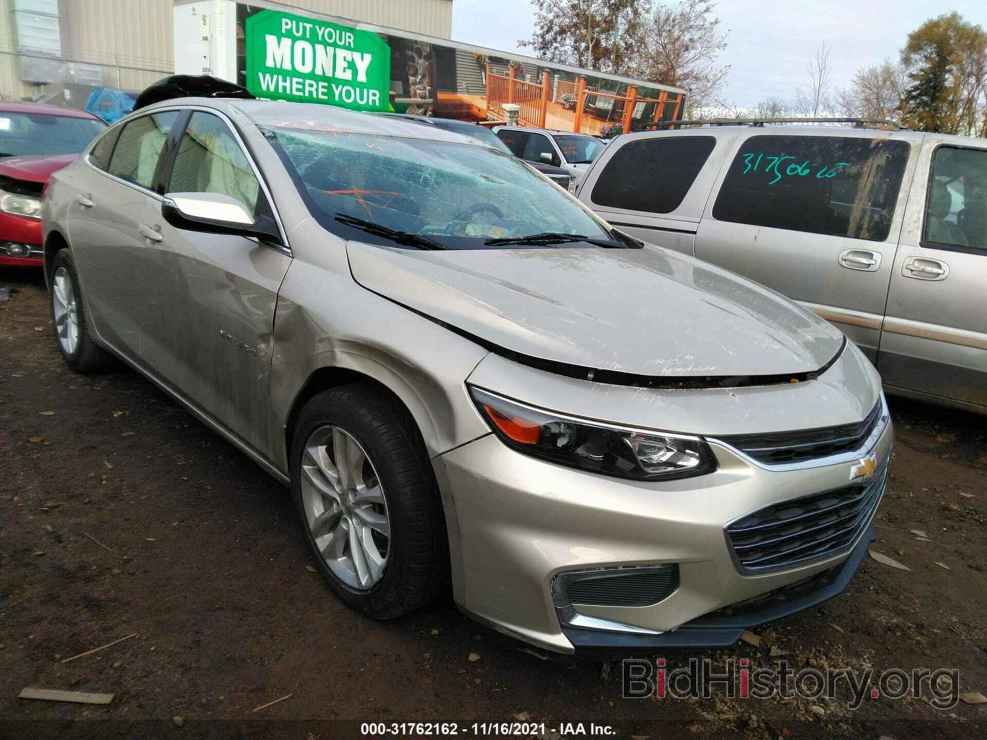 Photo 1G1ZE5STXGF316812 - CHEVROLET MALIBU 2016