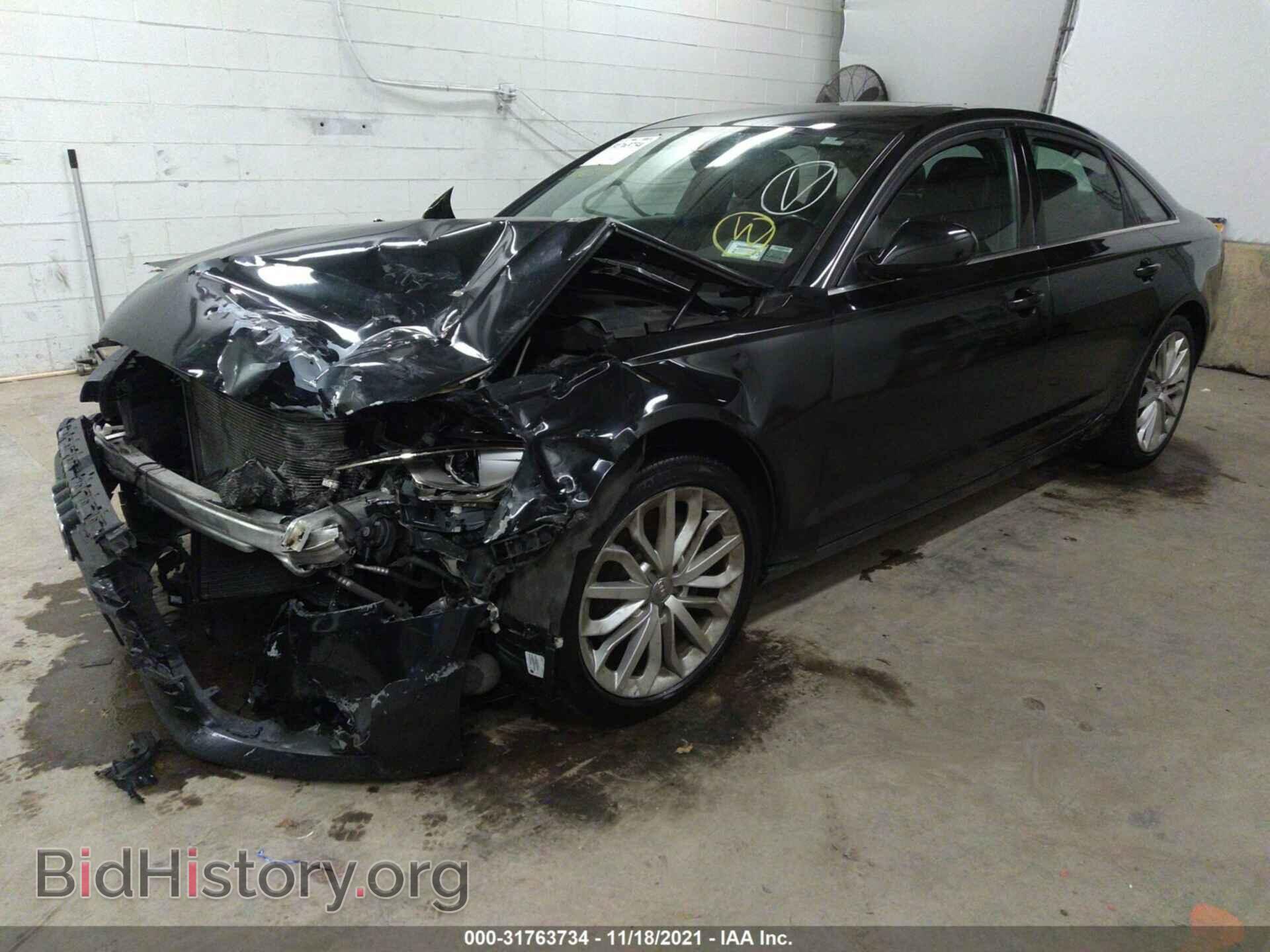 2014 AUDI A6 - VIN: WAUGFAFC8EN094575 - Фото 2