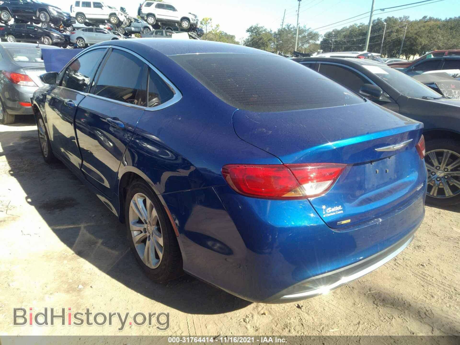 2016 CHRYSLER 200 - VIN: 1C3CCCAB4GN148675 - Фото 3