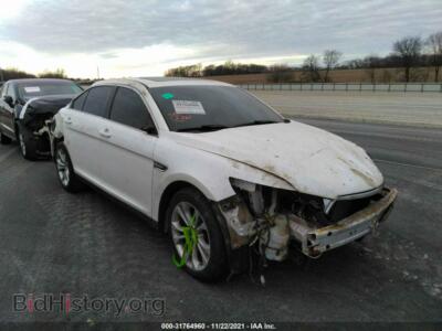 2013 Ford TAURUS SEL, white — VIN 1FAHP2E80DG233484, IAAI