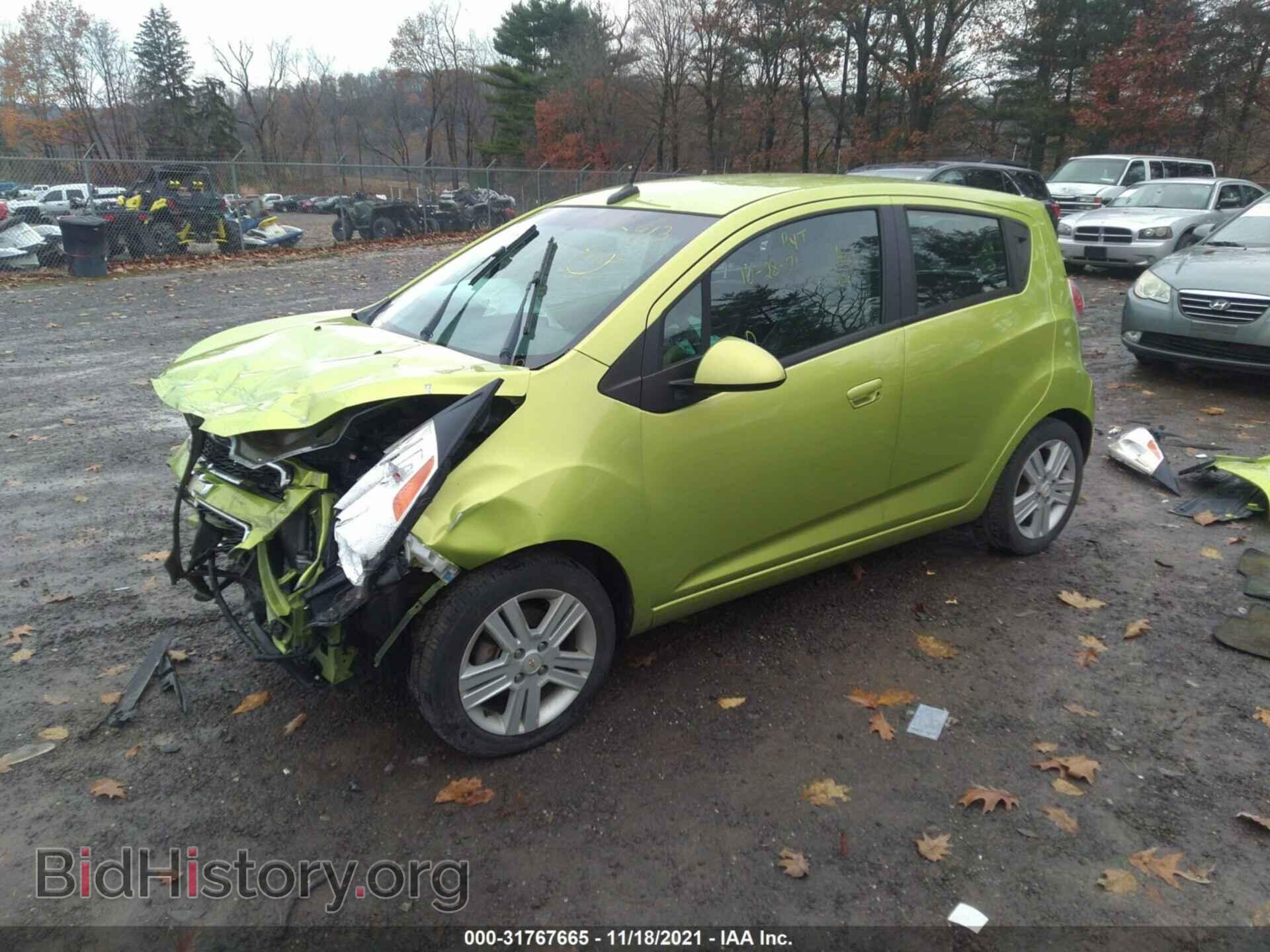 2013 CHEVROLET SPARK - VIN: KL8CD6S90DC537822 - Фото 2