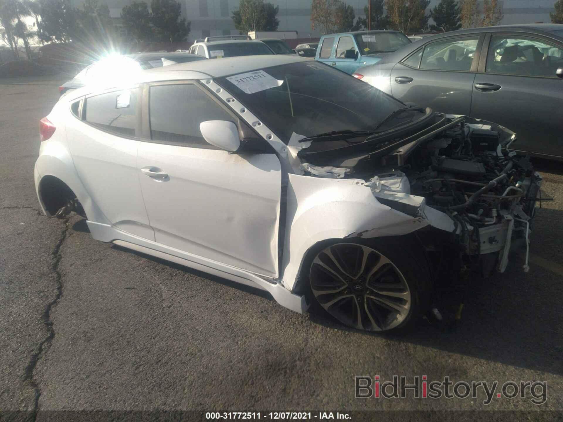 Photo KMHTC6AE6GU289028 - HYUNDAI VELOSTER 2016