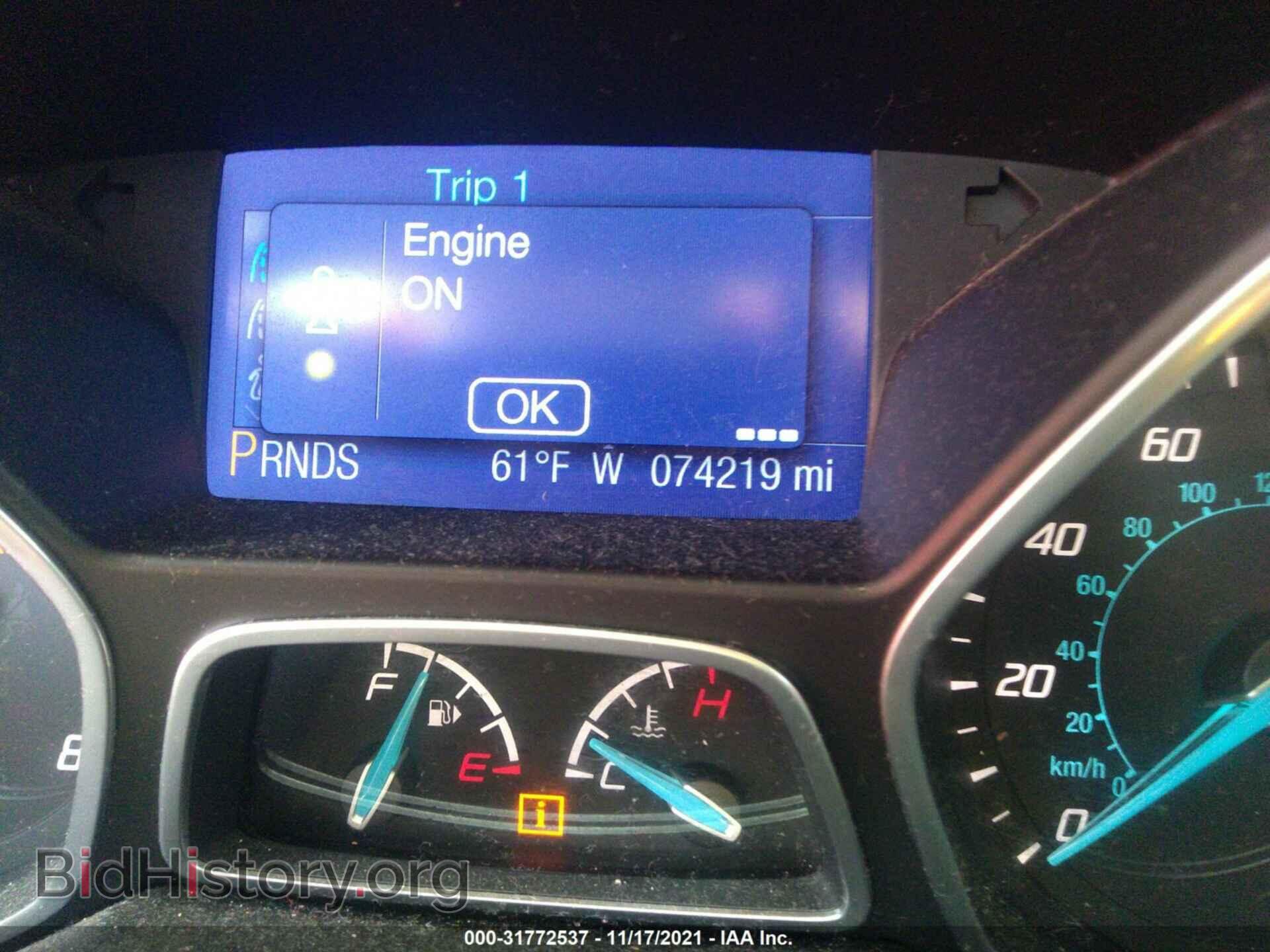 2014 FORD FOCUS - VIN: 1FADP3F27EL109610 - Фото 7