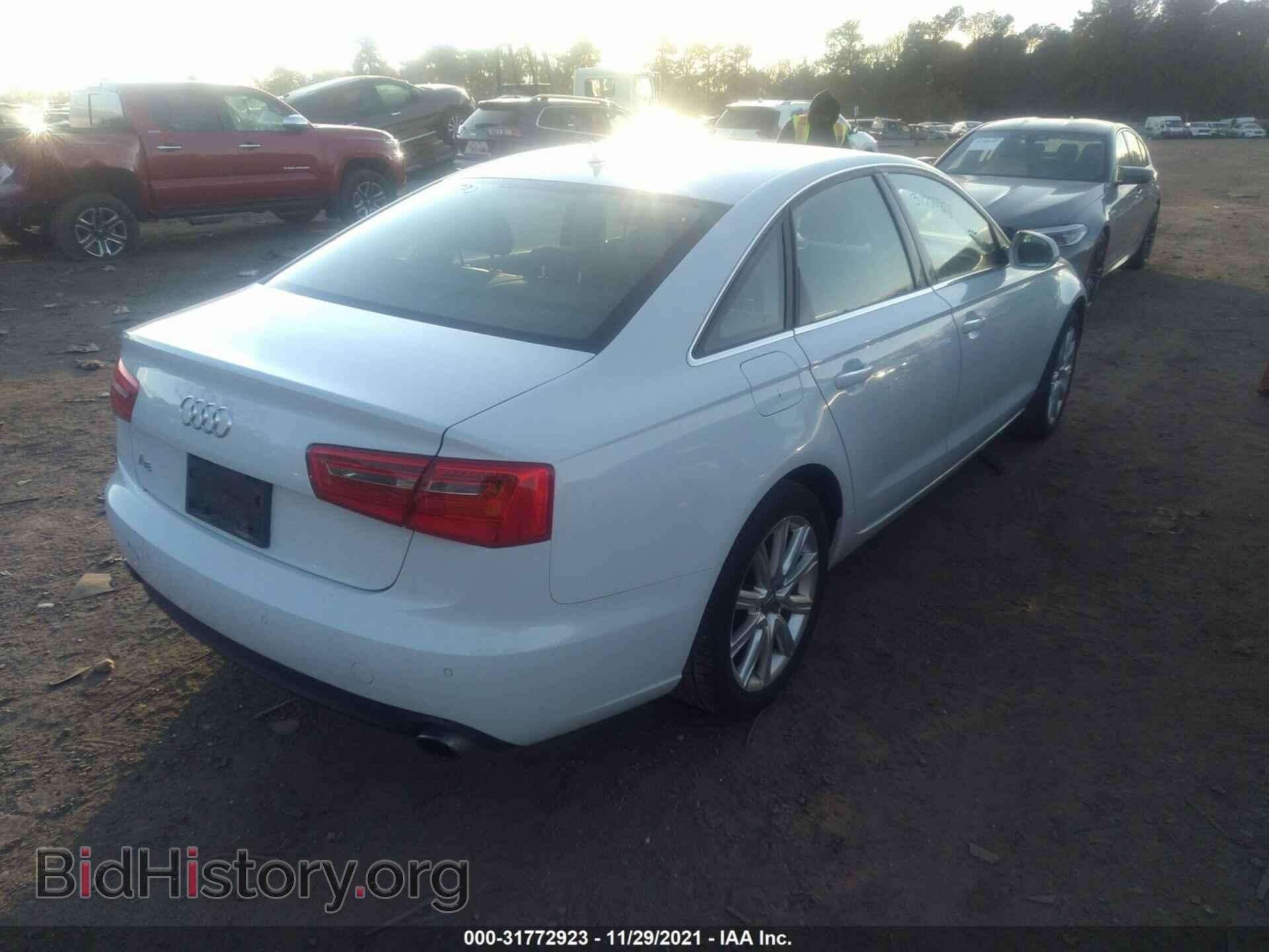 2013 AUDI A6 - VIN: WAUGFAFC3DN016526 - Фото 4
