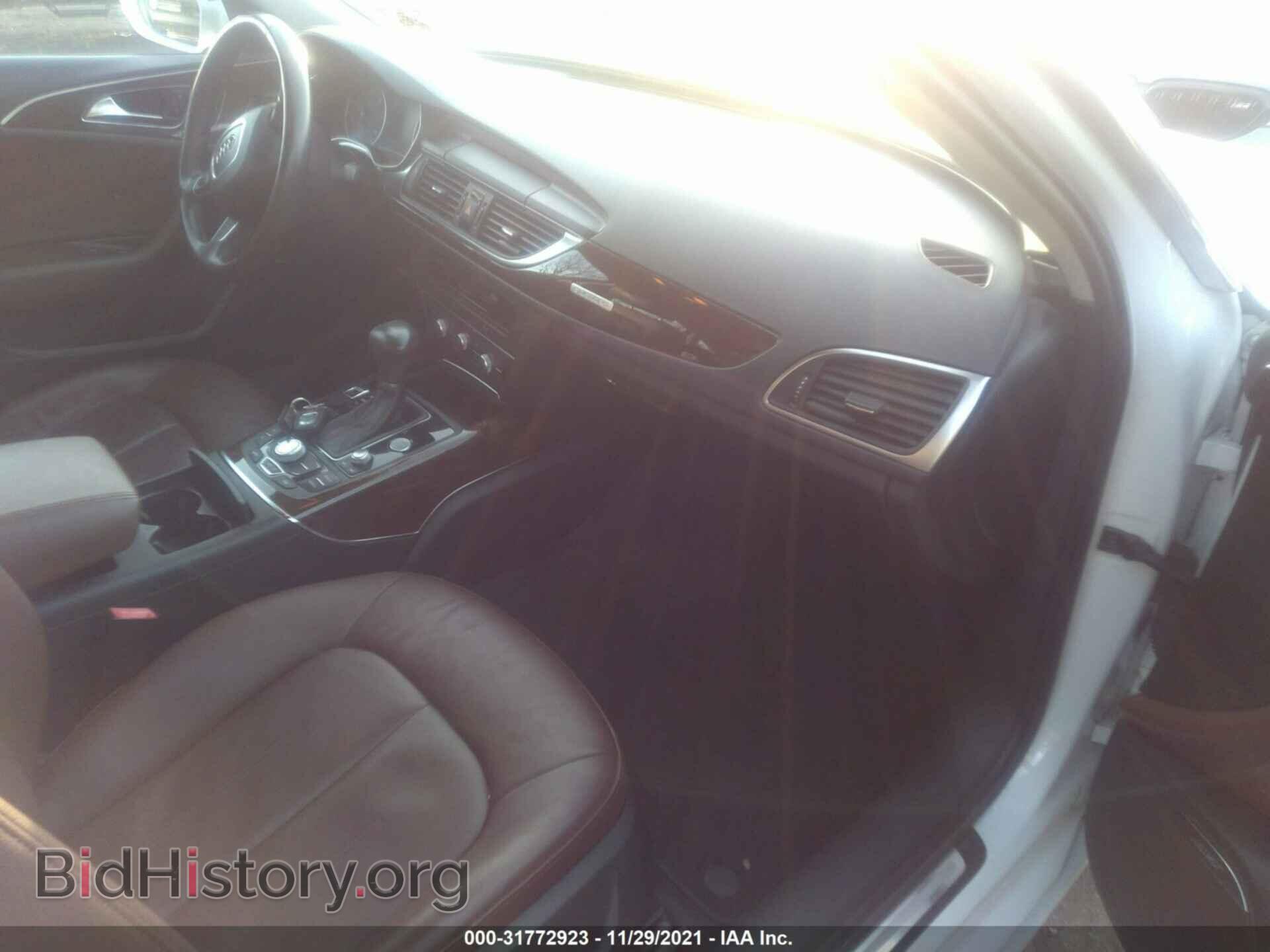 2013 AUDI A6 - VIN: WAUGFAFC3DN016526 - Фото 5