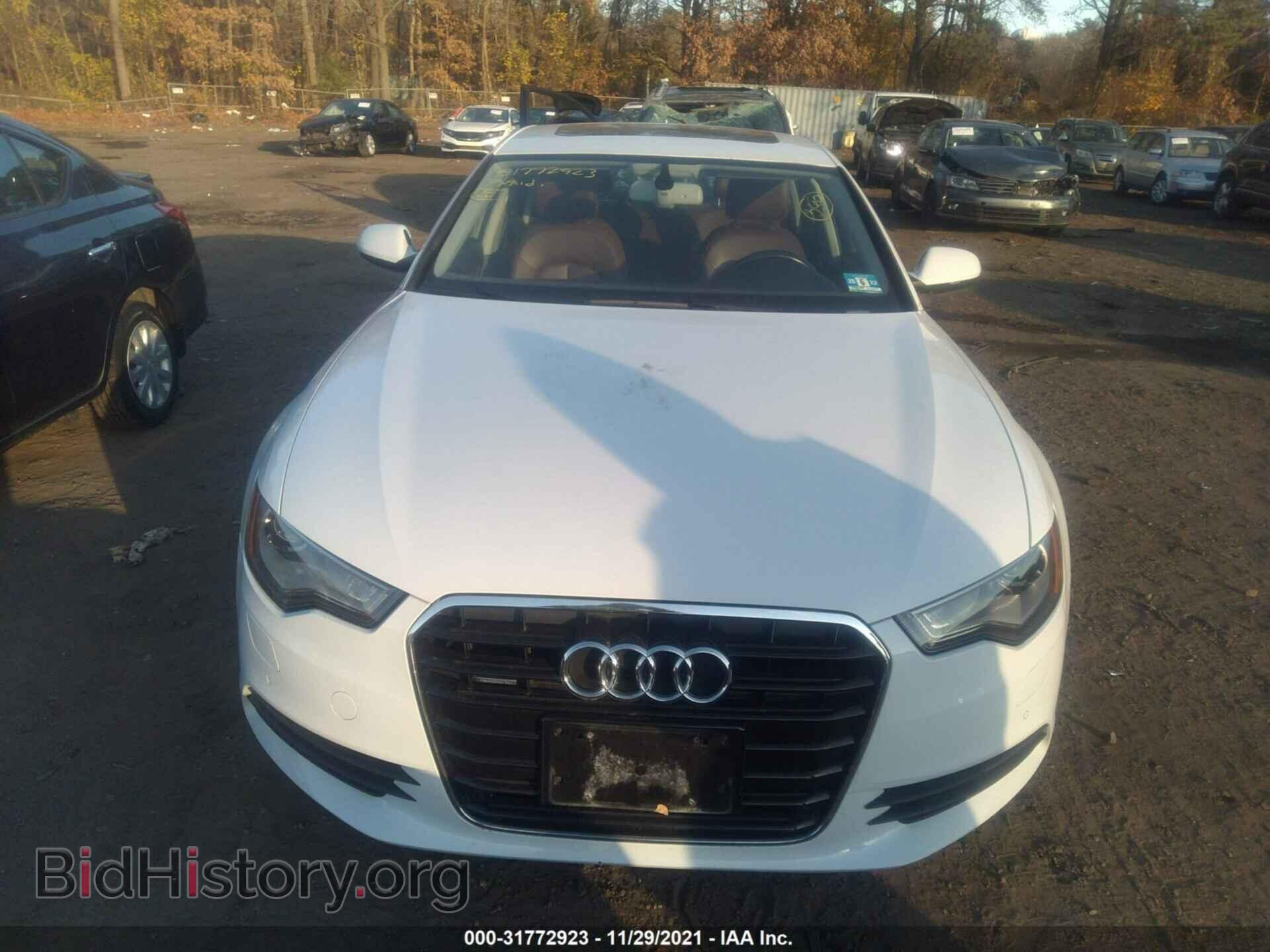 2013 AUDI A6 - VIN: WAUGFAFC3DN016526 - Фото 6