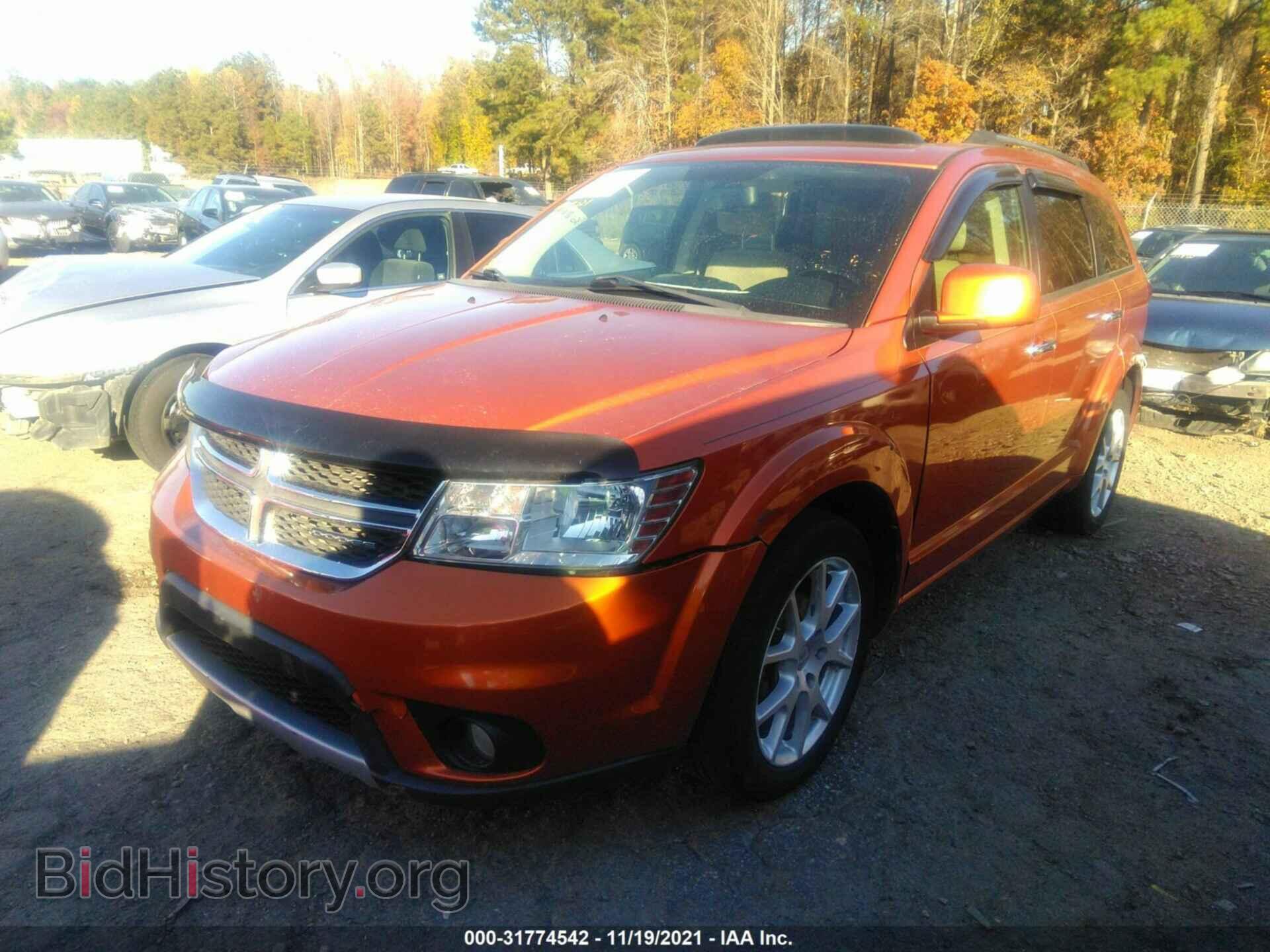 2011 DODGE JOURNEY - VIN: 3D4PH3FG8BT550617 - Фото 2