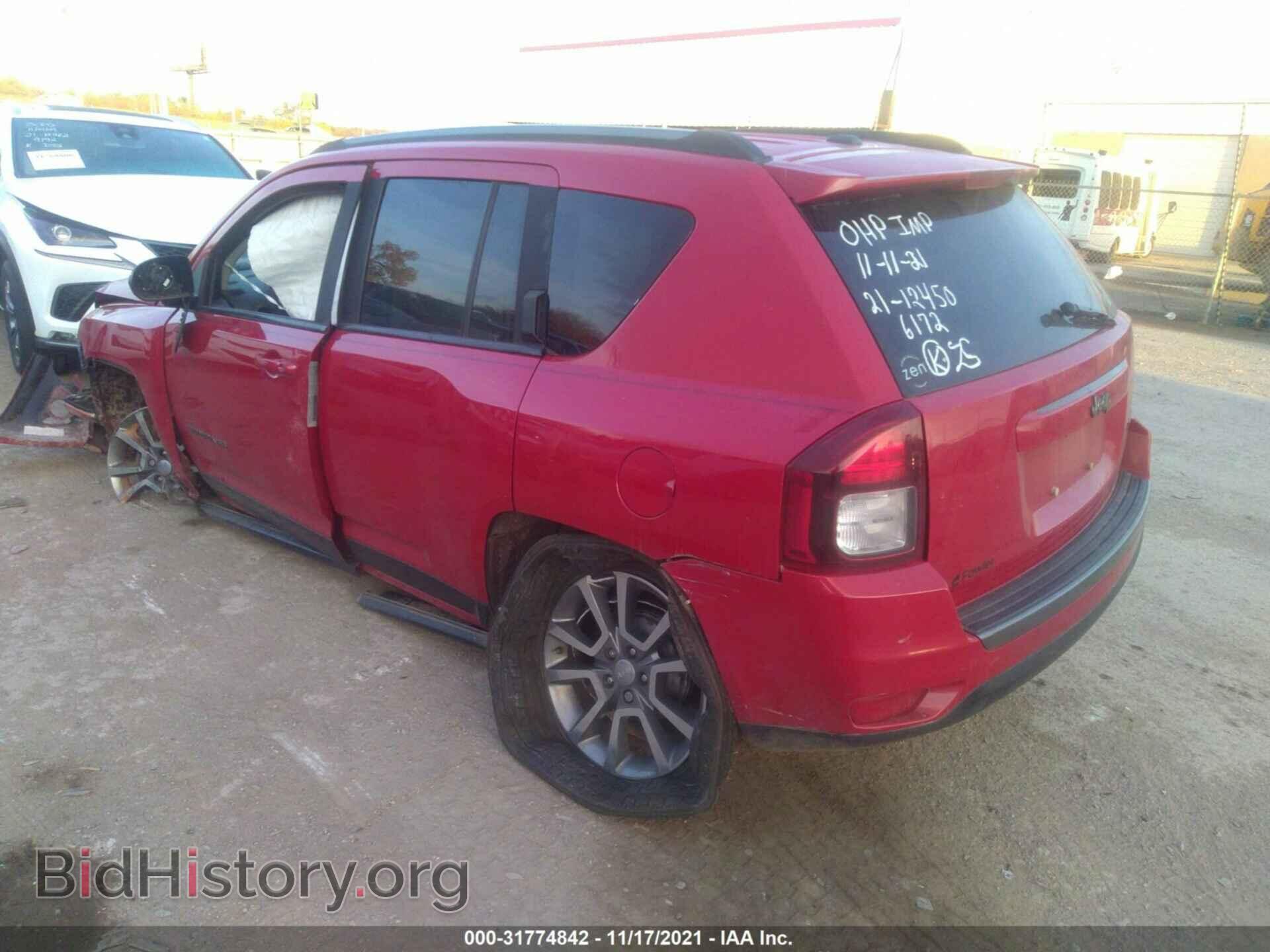 2016 JEEP COMPASS - VIN: 1C4NJCBA0GD706172 - Фото 3