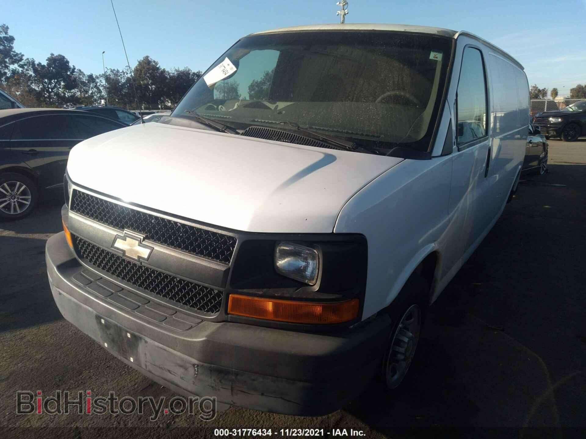 2012 CHEVROLET EXPRESS CARGO VAN - VIN: 1GCWGFBA3C1111655 - Фото 2