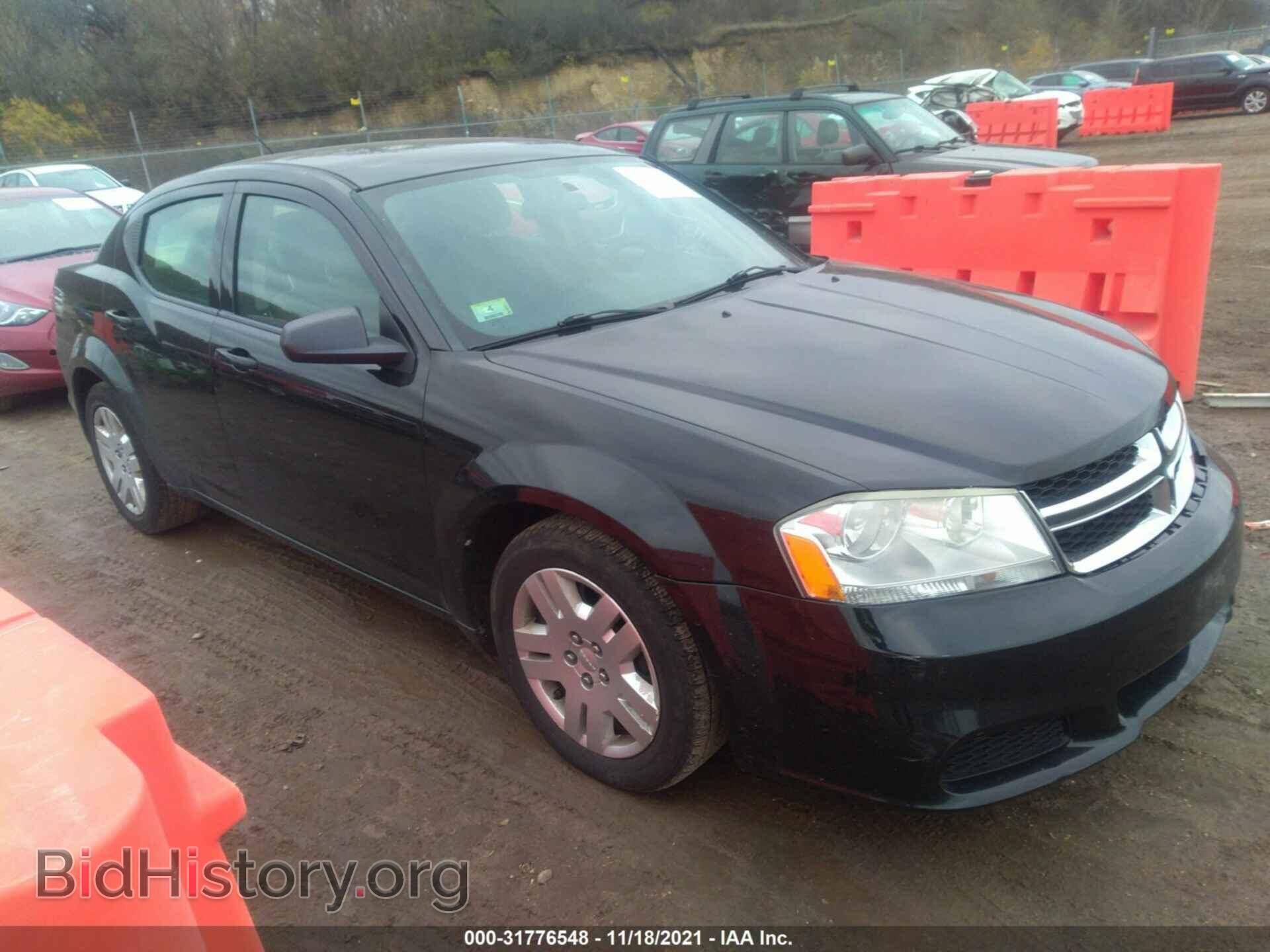 Фотография 1C3CDZAB5DN753767 - DODGE AVENGER 2013