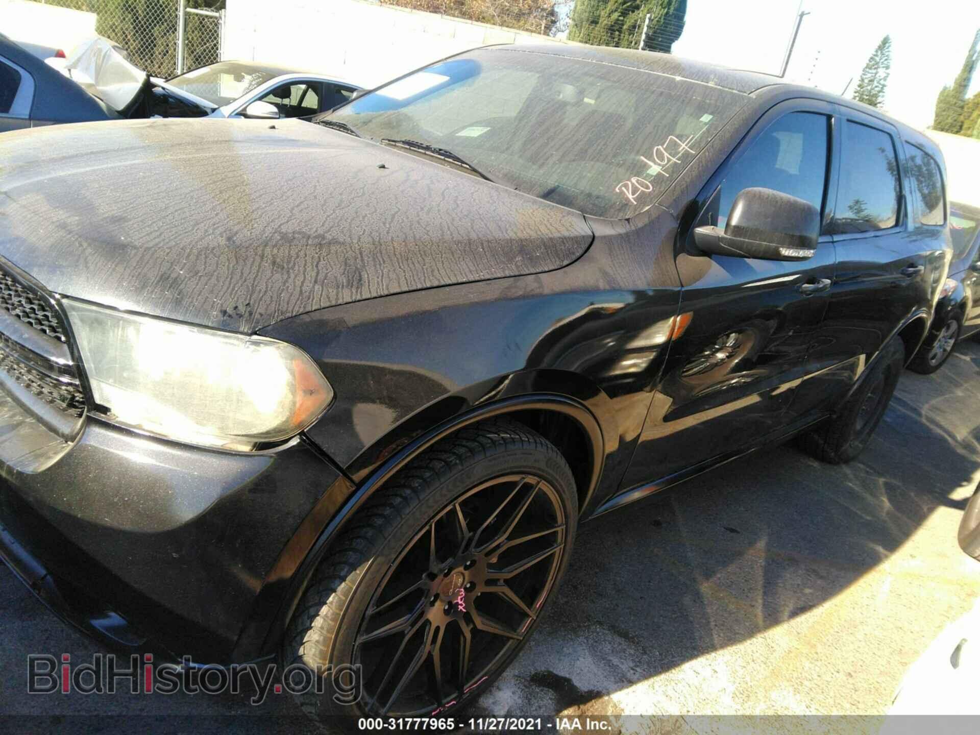 2013 DODGE DURANGO - VIN: 1C4SDHCT0DC691200 - Фото 2