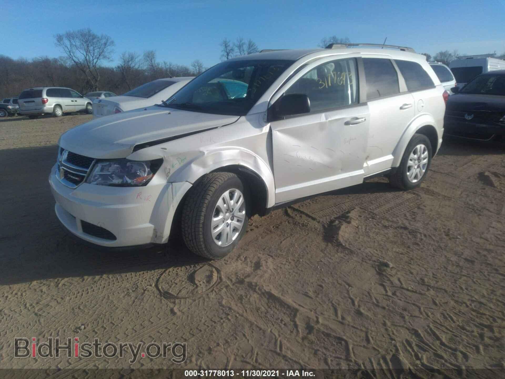 2017 DODGE JOURNEY - VIN: 3C4PDDAG2HT648833 - Фото 2