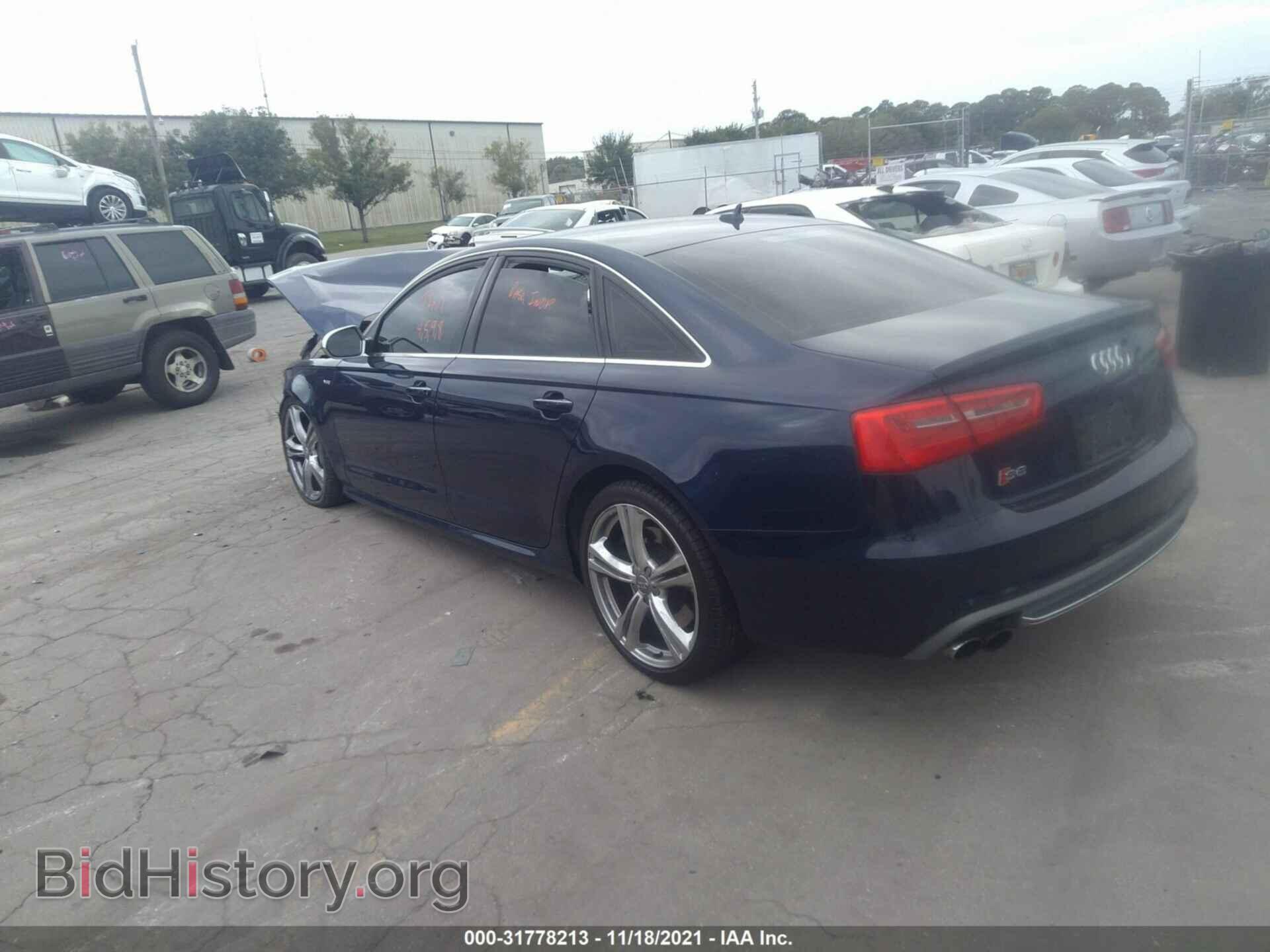 2014 AUDI S6 - VIN: WAUF2AFCXEN057745 - Фото 3