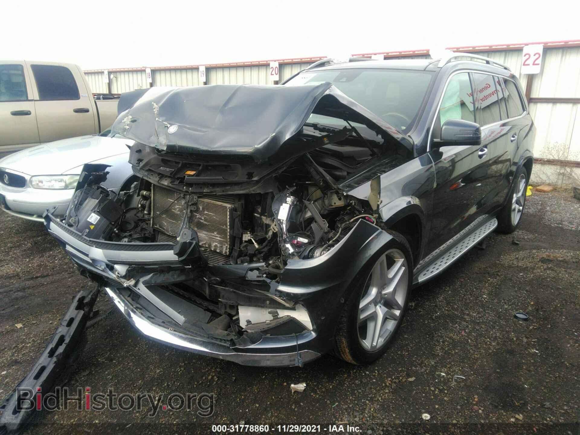2014 MERCEDES-BENZ GL-CLASS - VIN: 4JGDF7DE2EA345218 - Фото 2