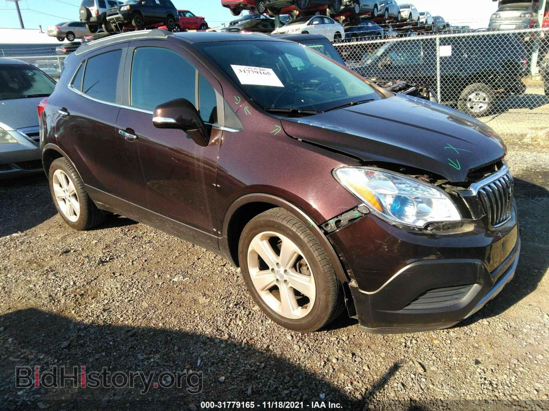 Фотография KL4CJASB6GB689629 - BUICK ENCORE 2016