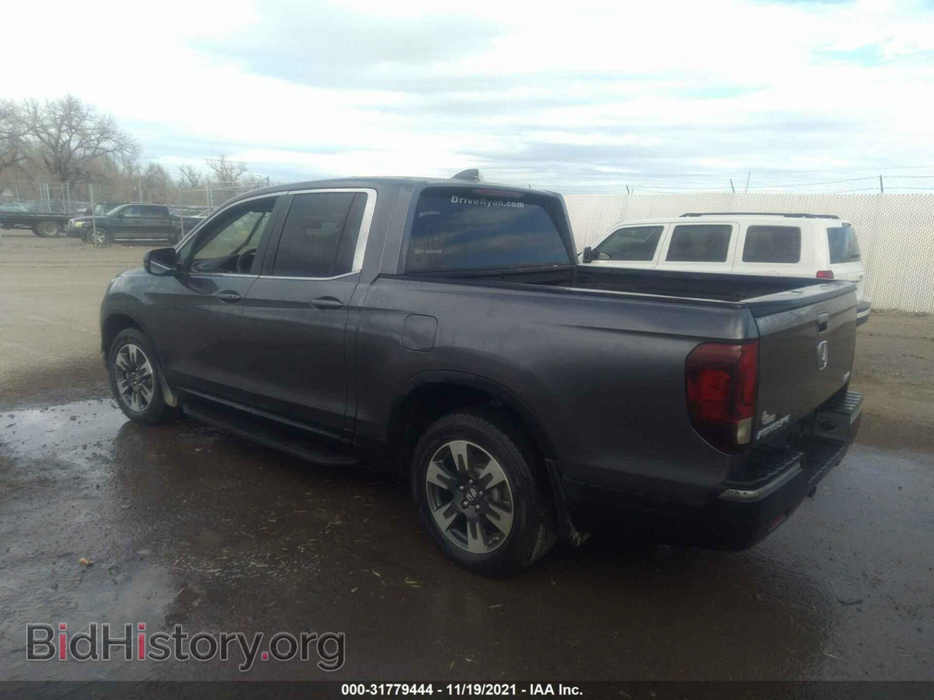 2017 HONDA RIDGELINE - VIN: 5FPYK3F66HB003970 - Фото 3