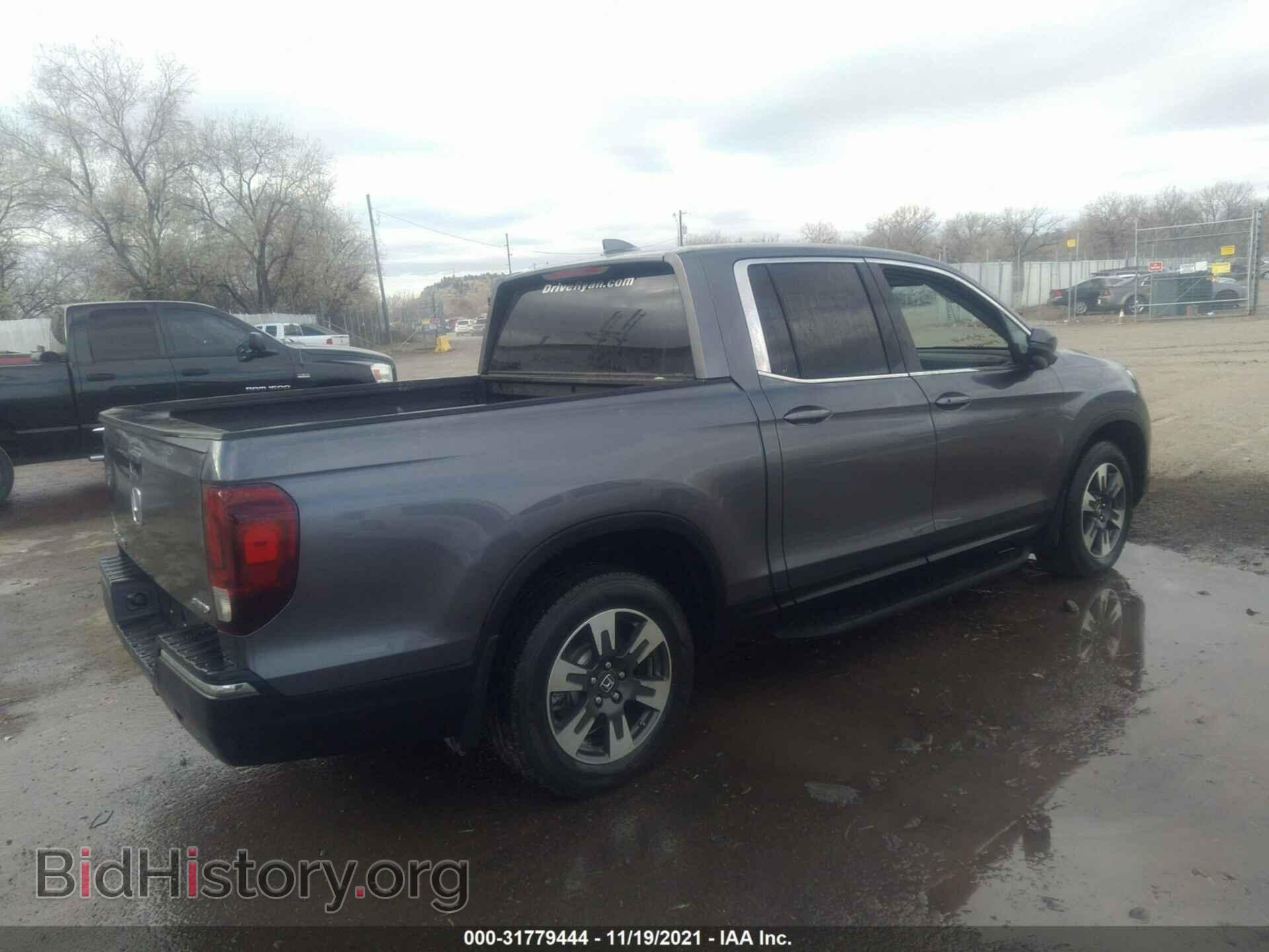 2017 HONDA RIDGELINE - VIN: 5FPYK3F66HB003970 - Фото 4