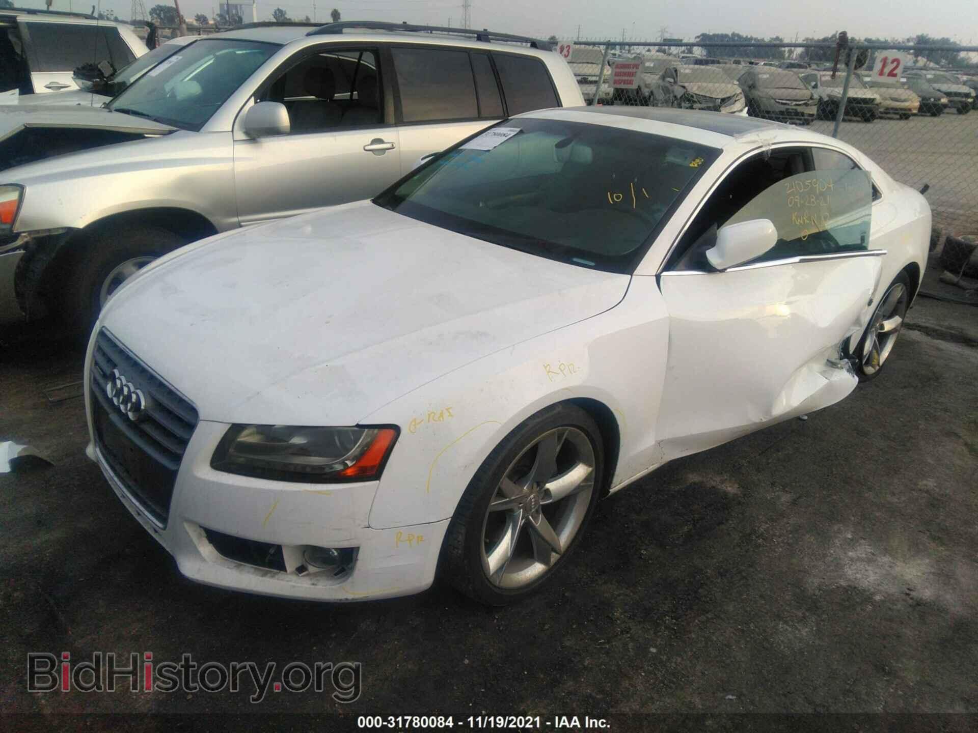 2012 AUDI A5 - VIN: WAULFAFR6CA000930 - Фото 2