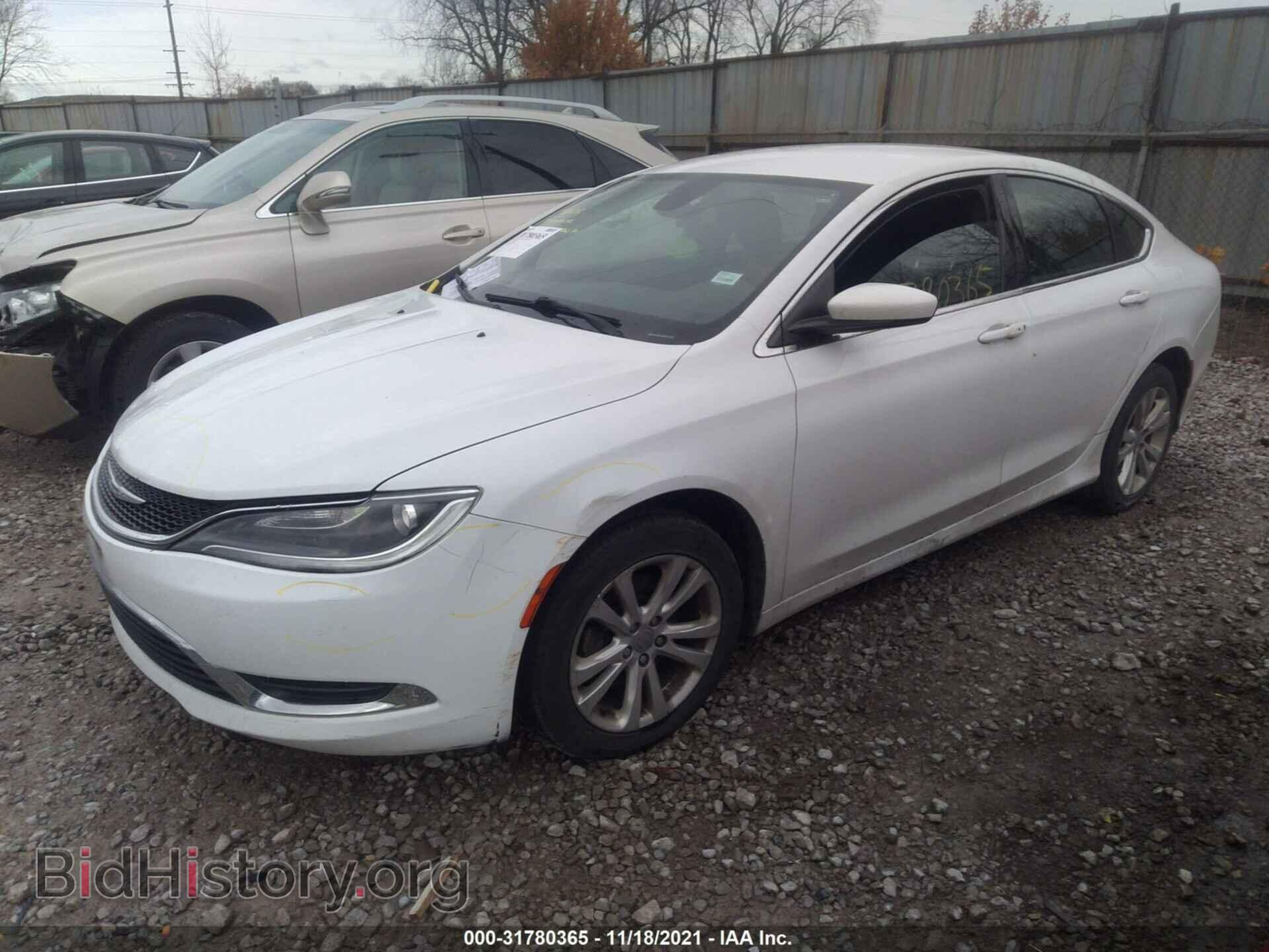 2015 CHRYSLER 200 - VIN: 1C3CCCAB3FN732208 - Фото 2