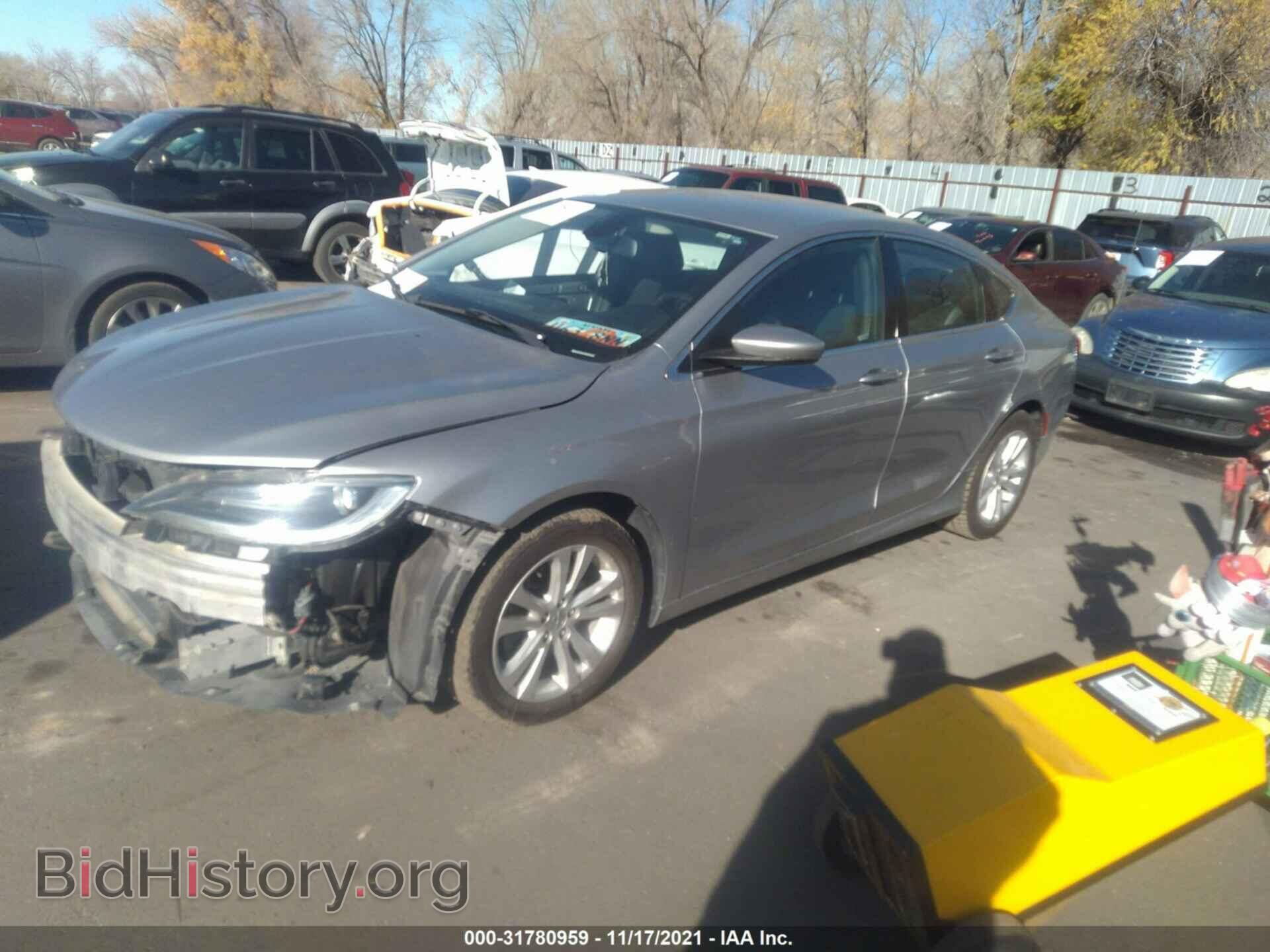2016 CHRYSLER 200 - VIN: 1C3CCCAB6GN153439 - Фото 2