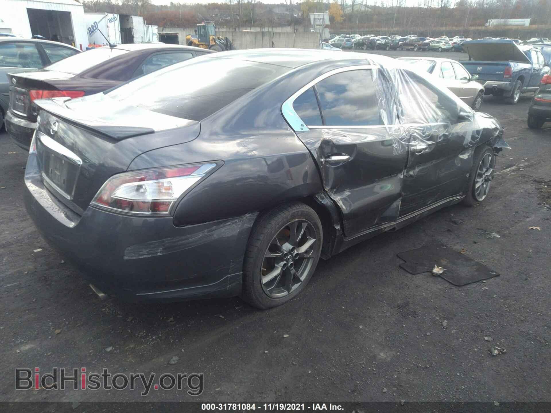 2012 NISSAN MAXIMA - VIN: 1N4AA5AP7CC821910 - Фото 4