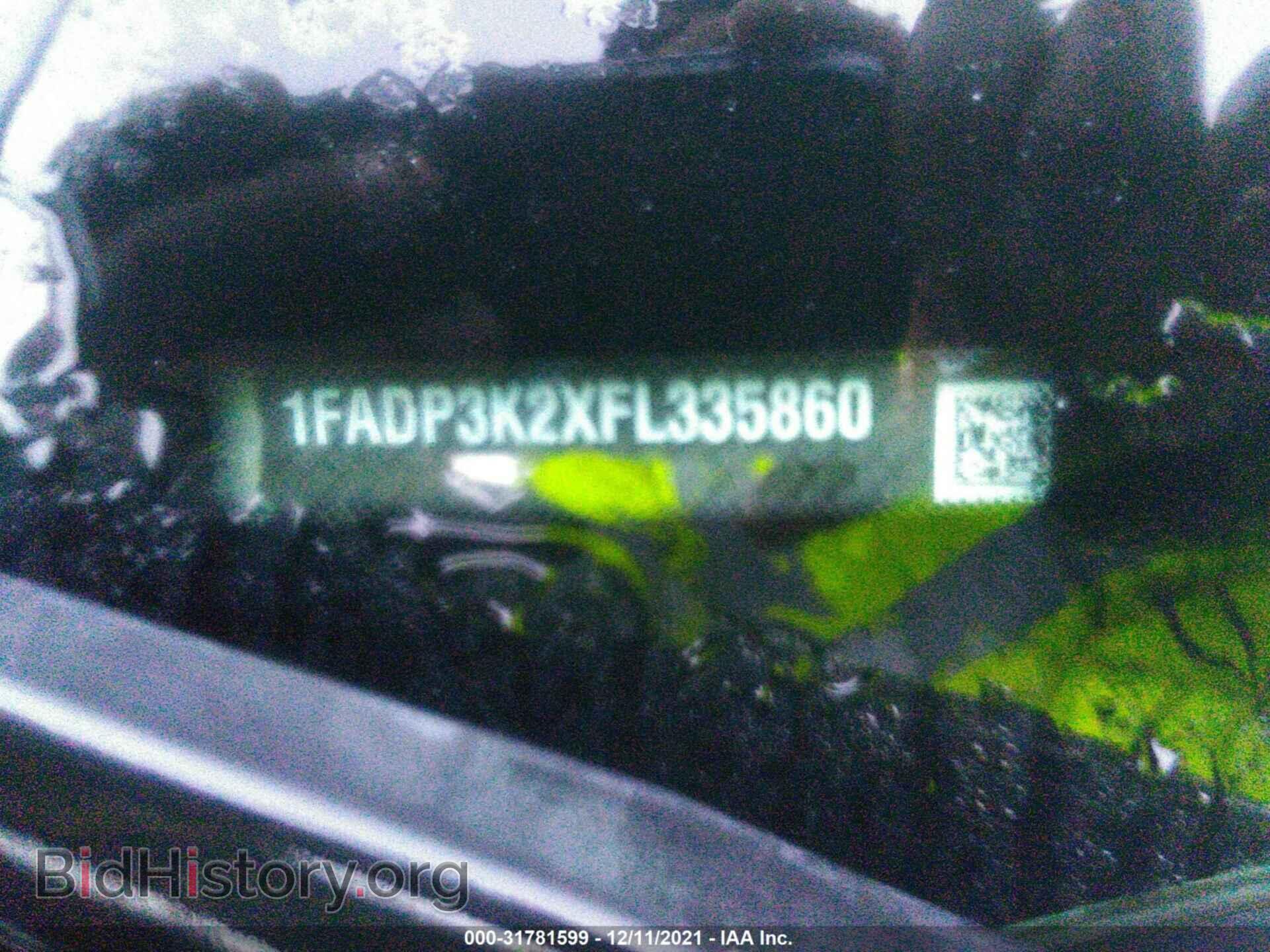 2015 FORD FOCUS - VIN: 1FADP3K2XFL335860 - Фото 9